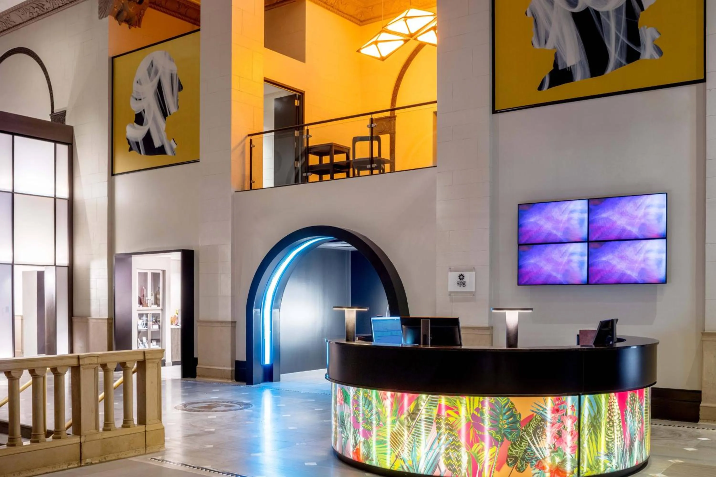 Lobby or reception in Aloft Philadelphia Downtown