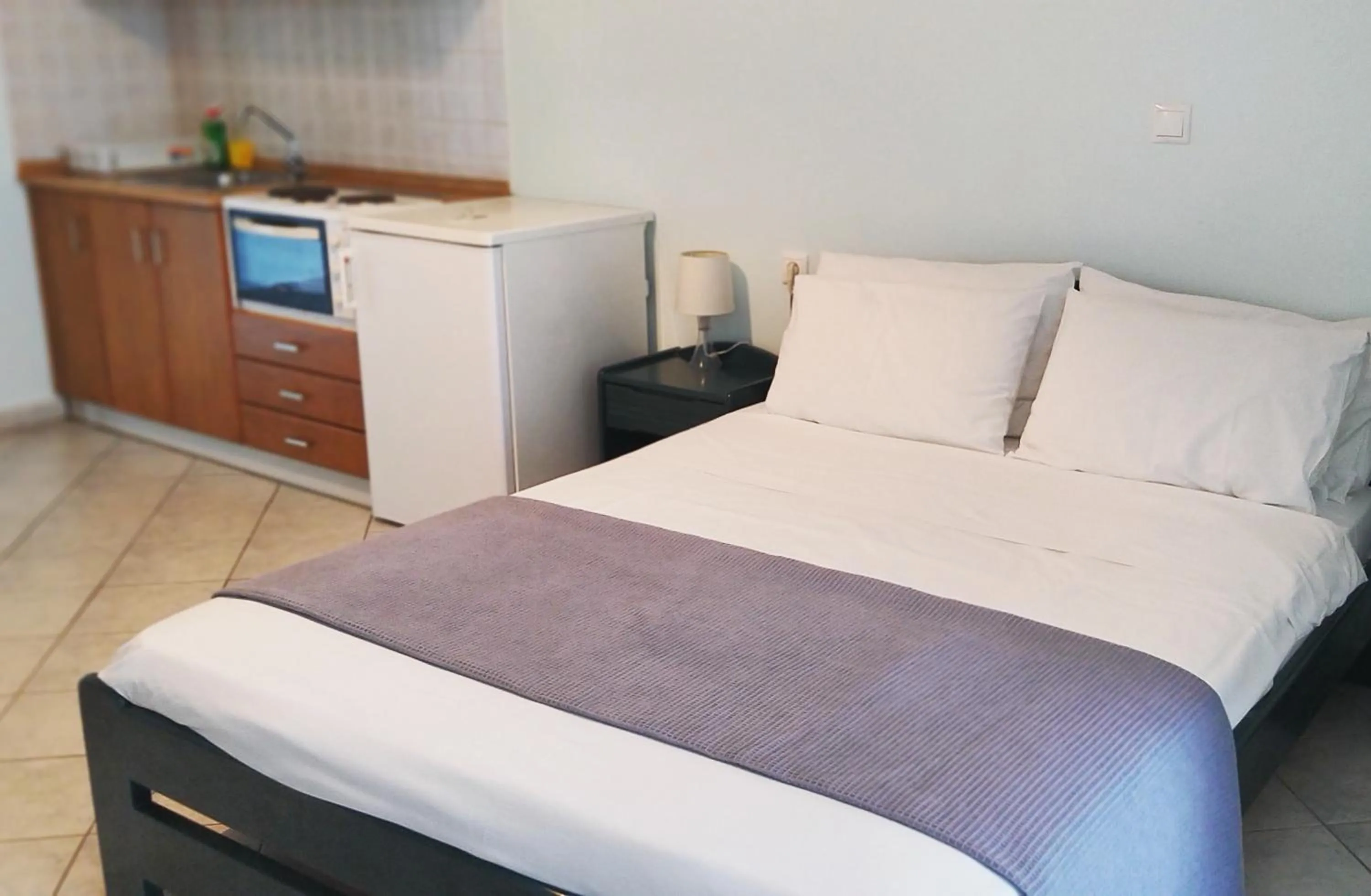 Bed in Petries Studios