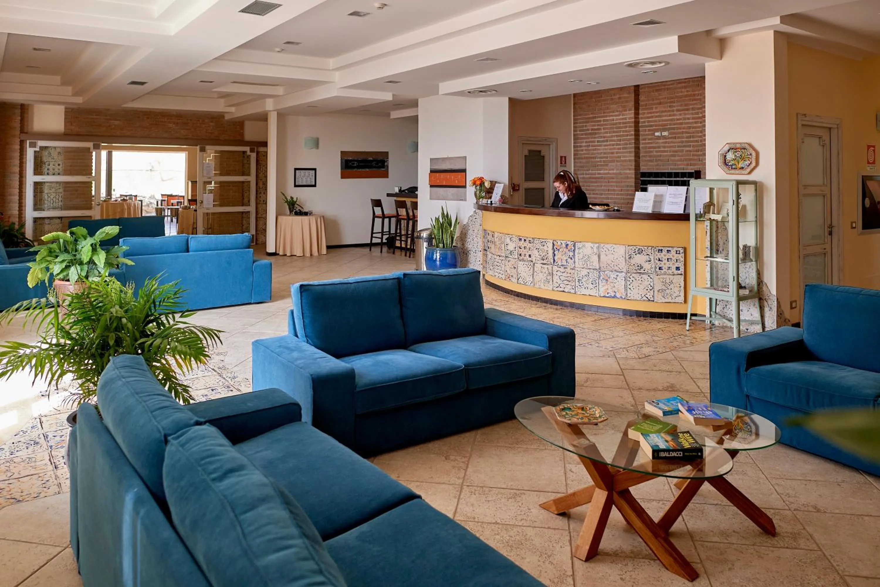 Lobby or reception in Baglio Dello Zingaro