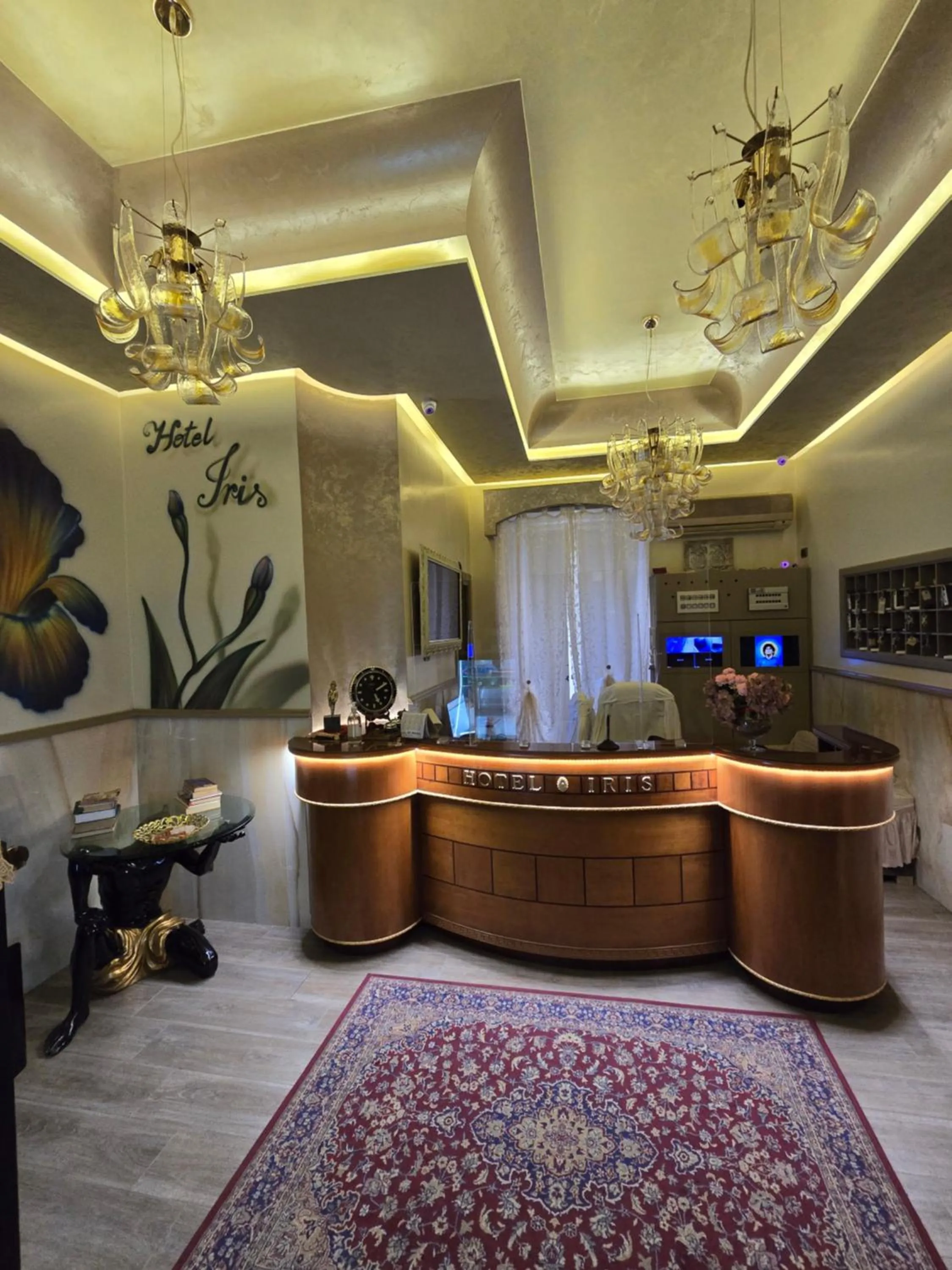 Lobby or reception in Hotel Iris