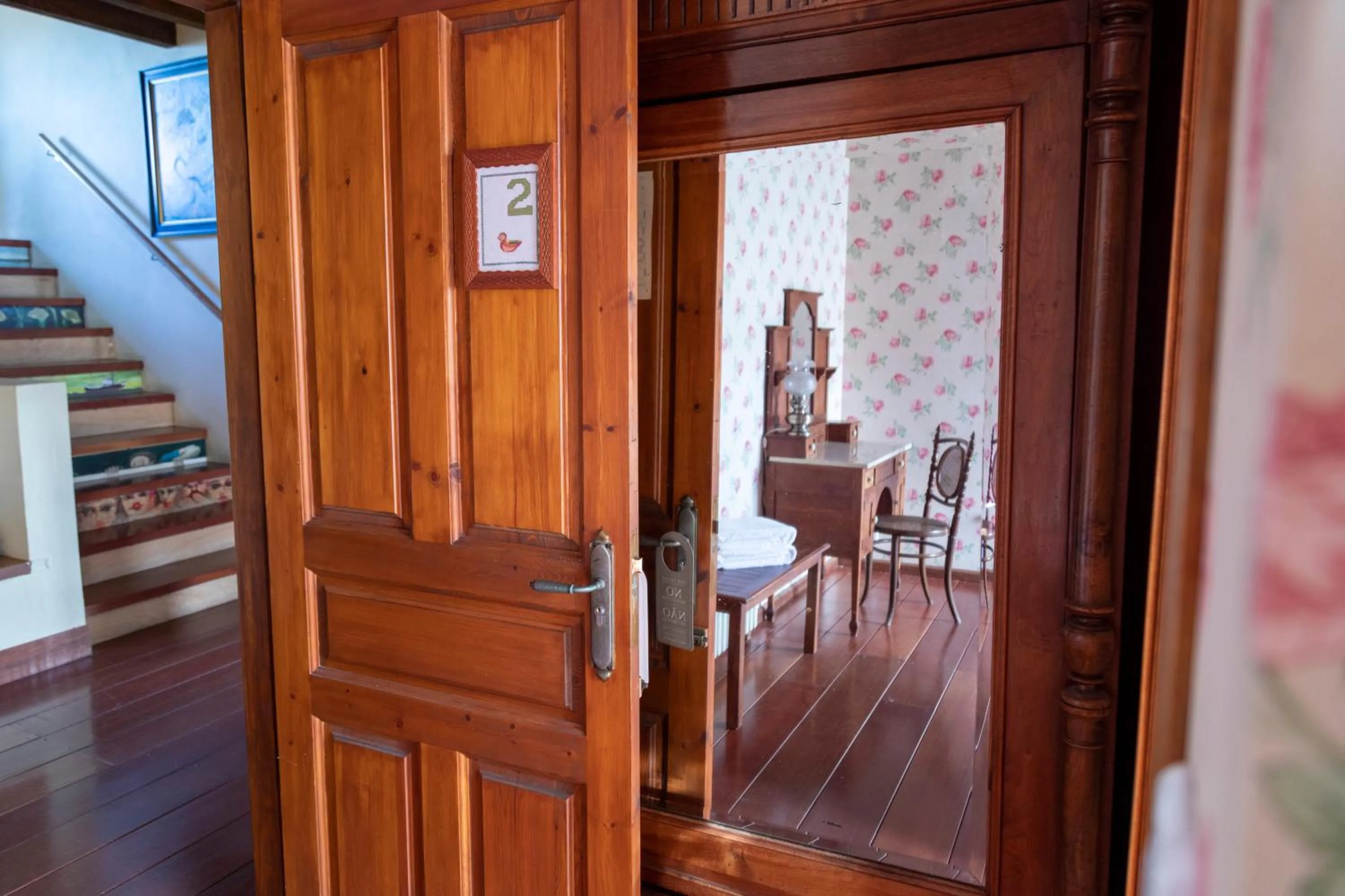 Bedroom in La Casona de Hermosa