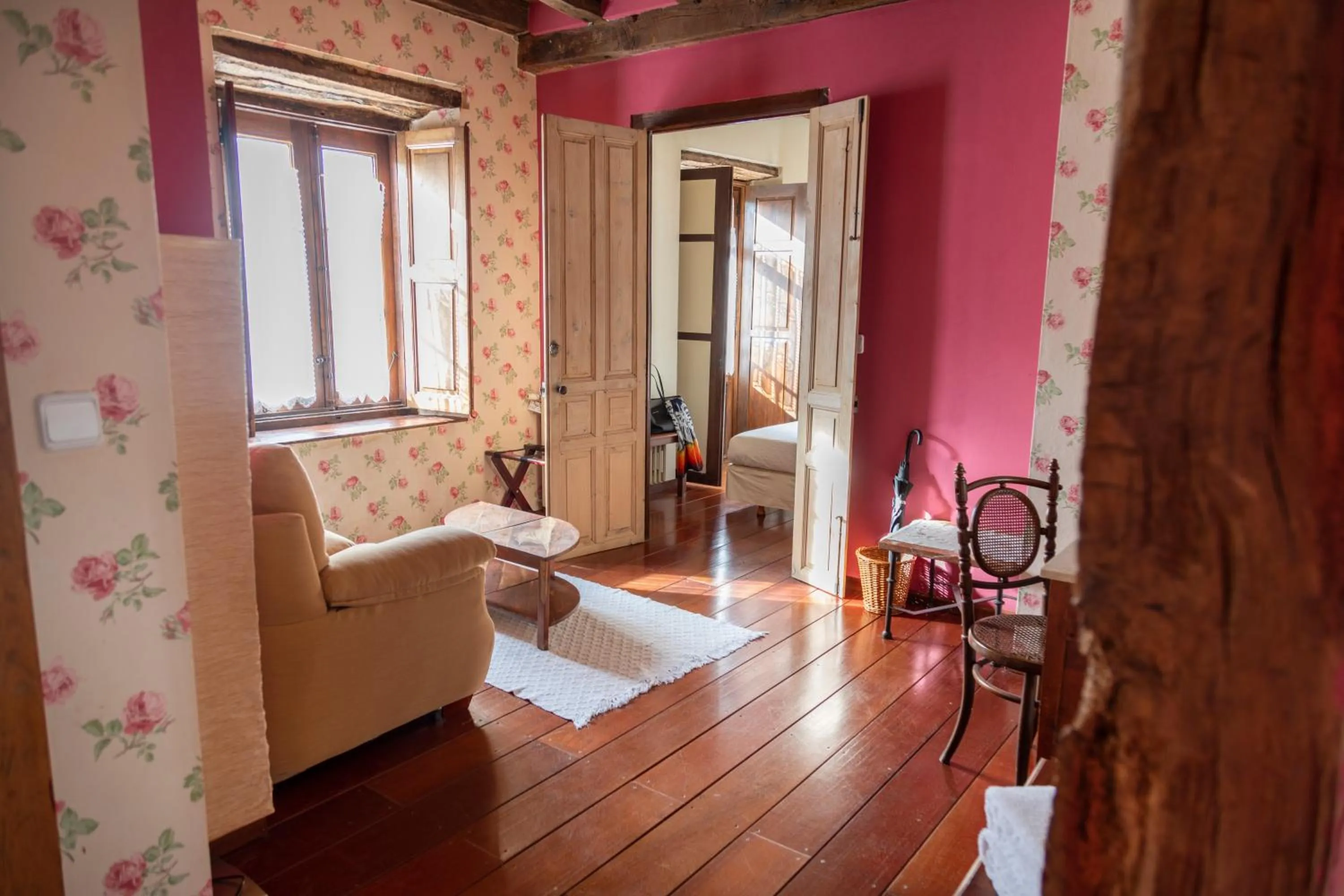 Bedroom in La Casona de Hermosa