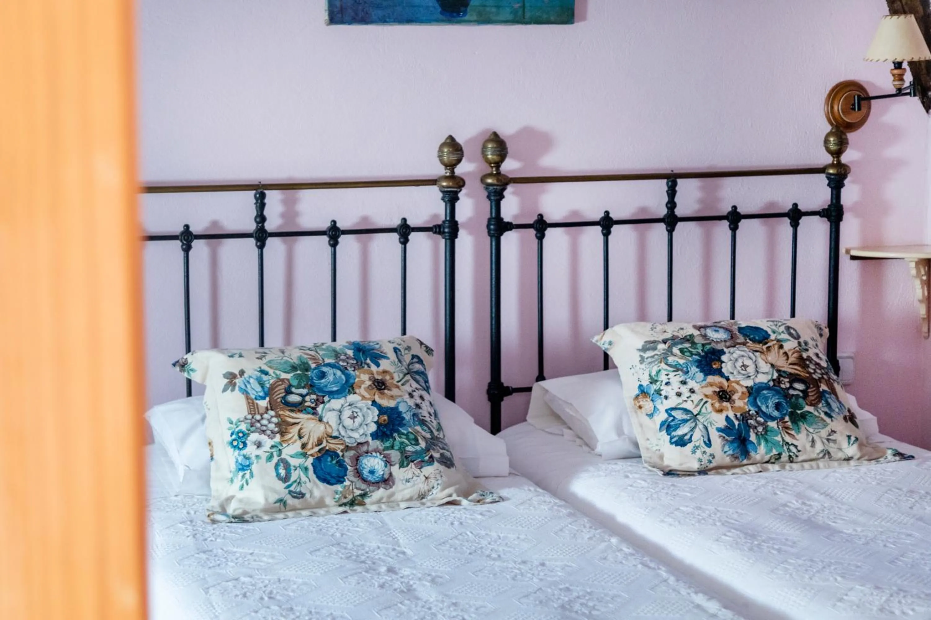 Bed in La Casona de Hermosa