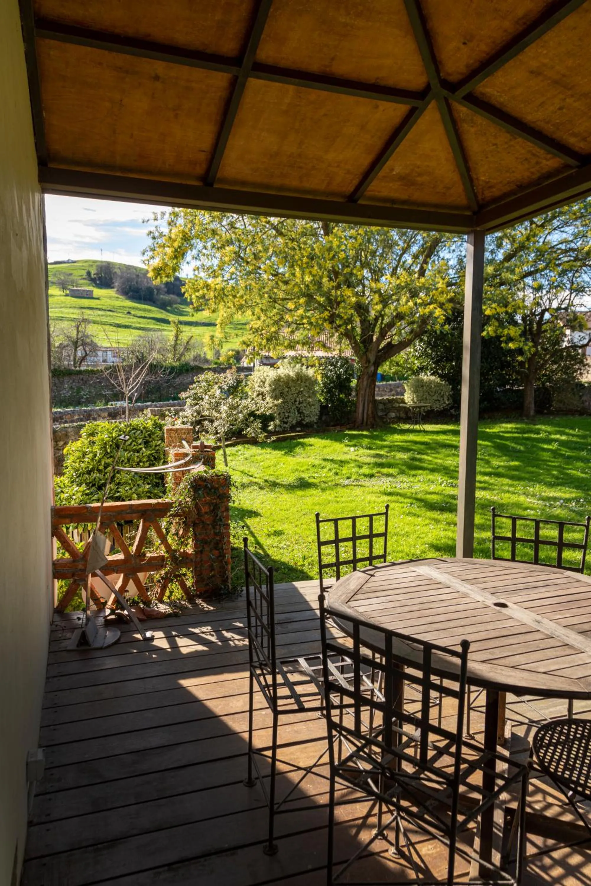 Garden in La Casona de Hermosa
