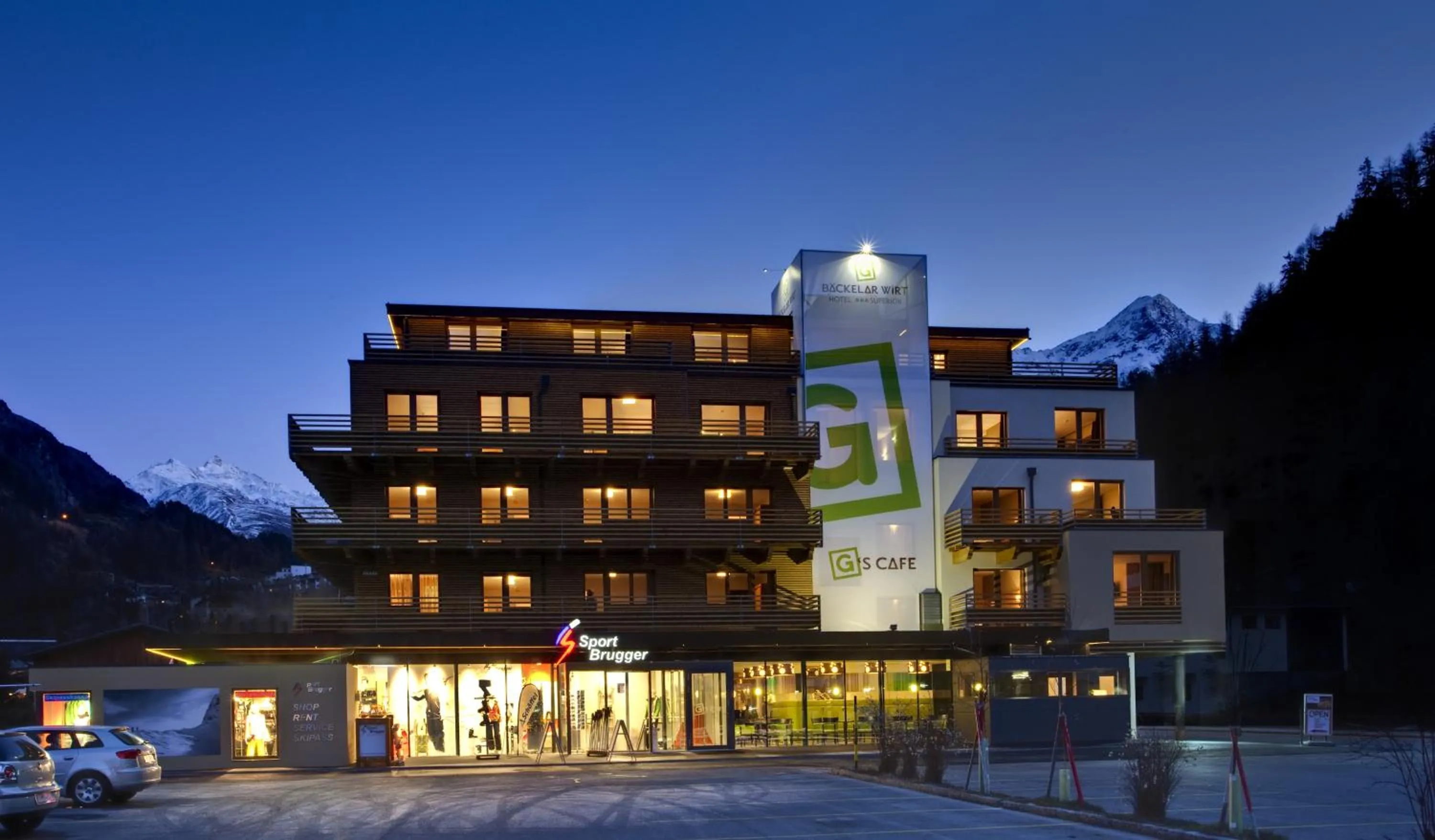 Property building in Hotel Bäckelar Wirt Superior