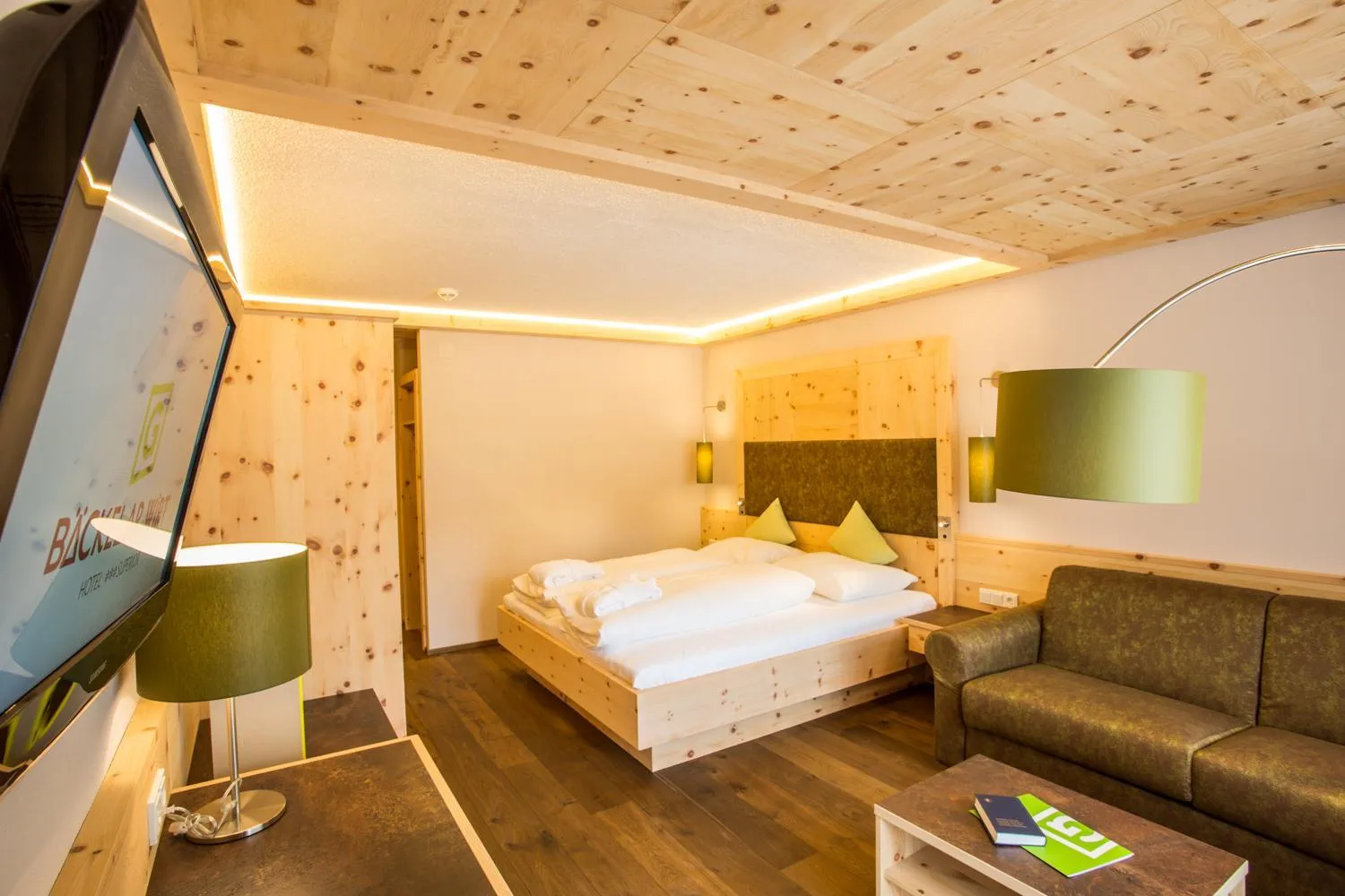 Photo of the whole room, Bed in Hotel Bäckelar Wirt Superior