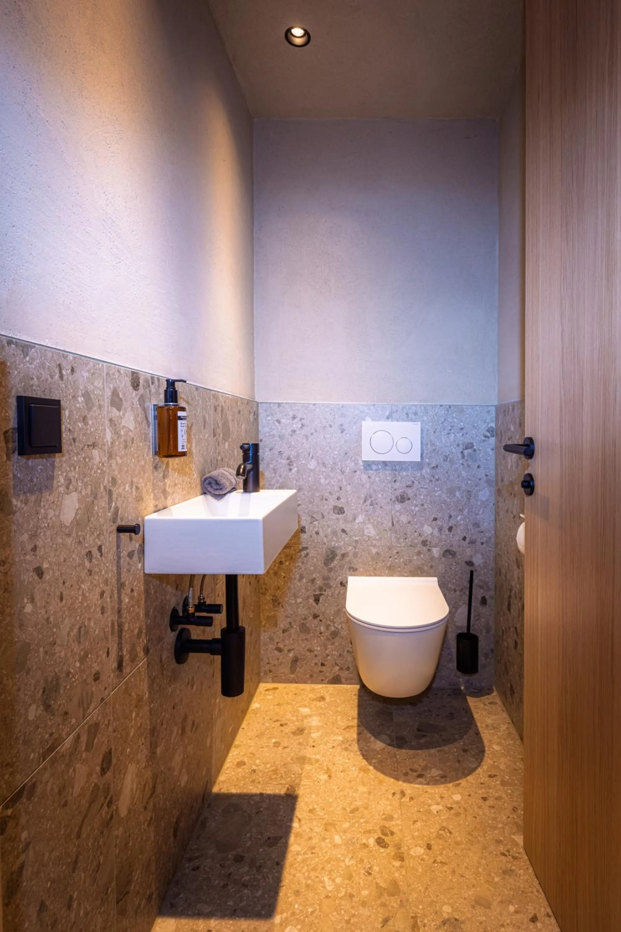 Toilet in Hotel Bäckelar Wirt Superior