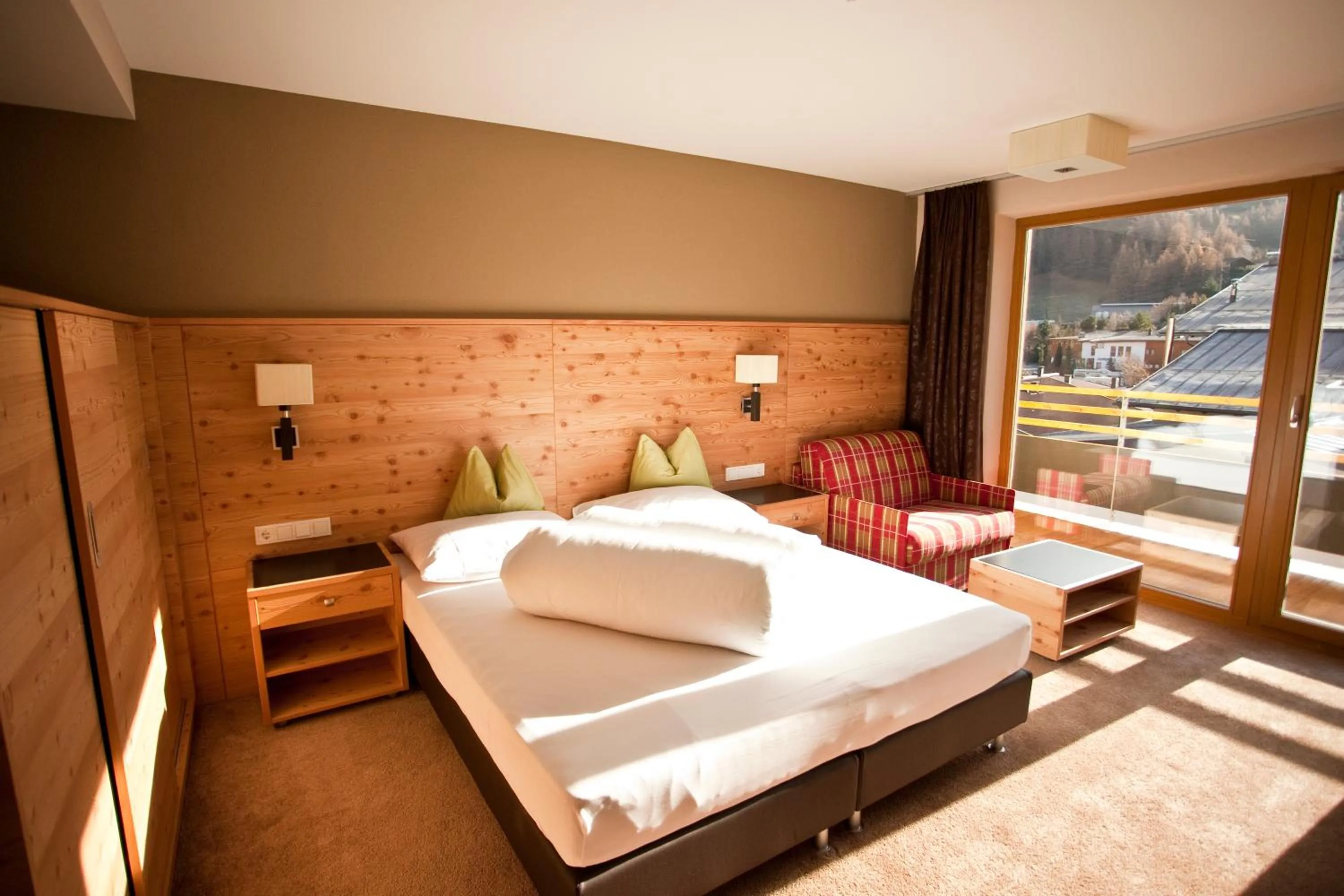 Bedroom, Bed in Hotel Bäckelar Wirt Superior