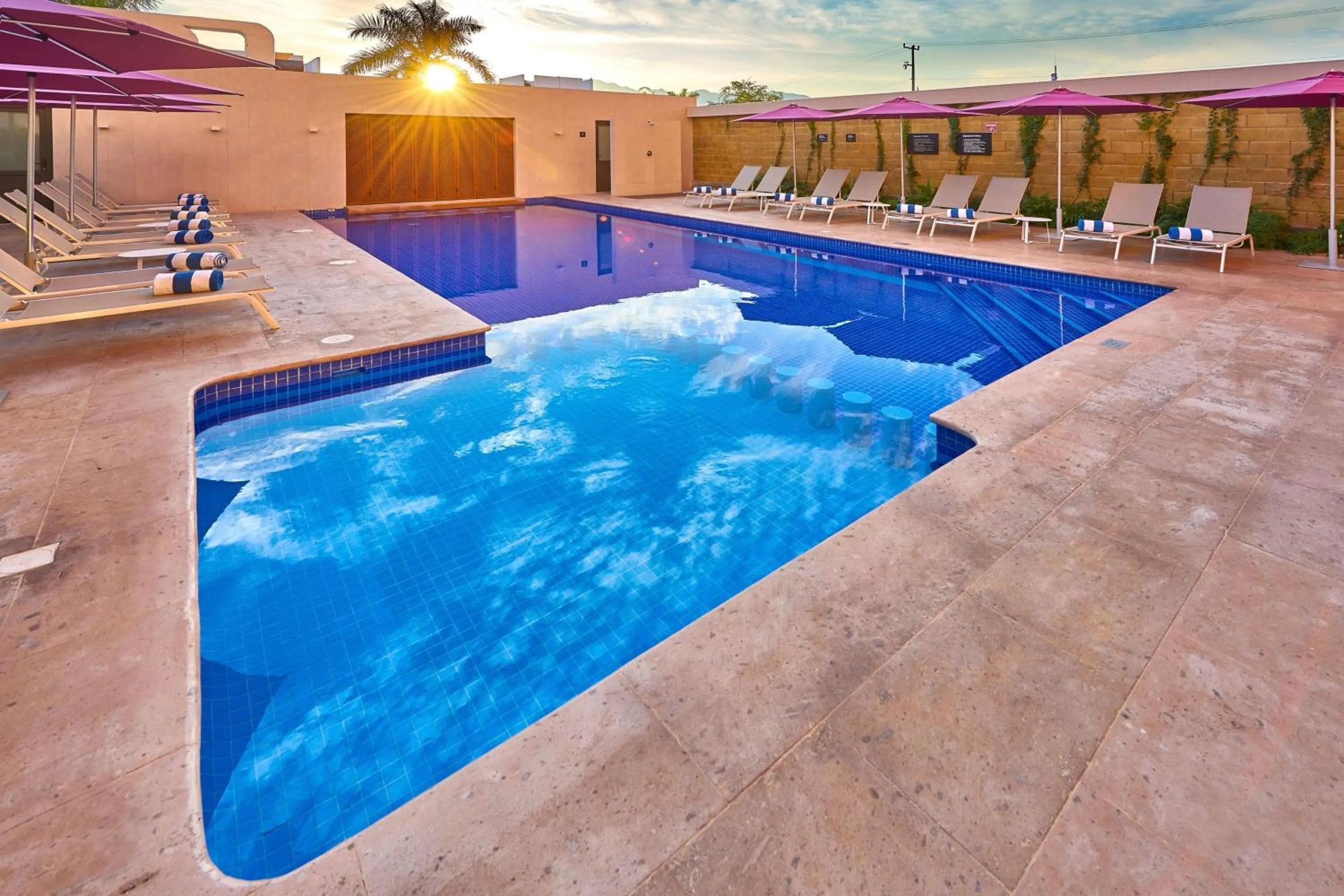 Swimming pool in City Express Plus by Marriott Puerto Vallarta