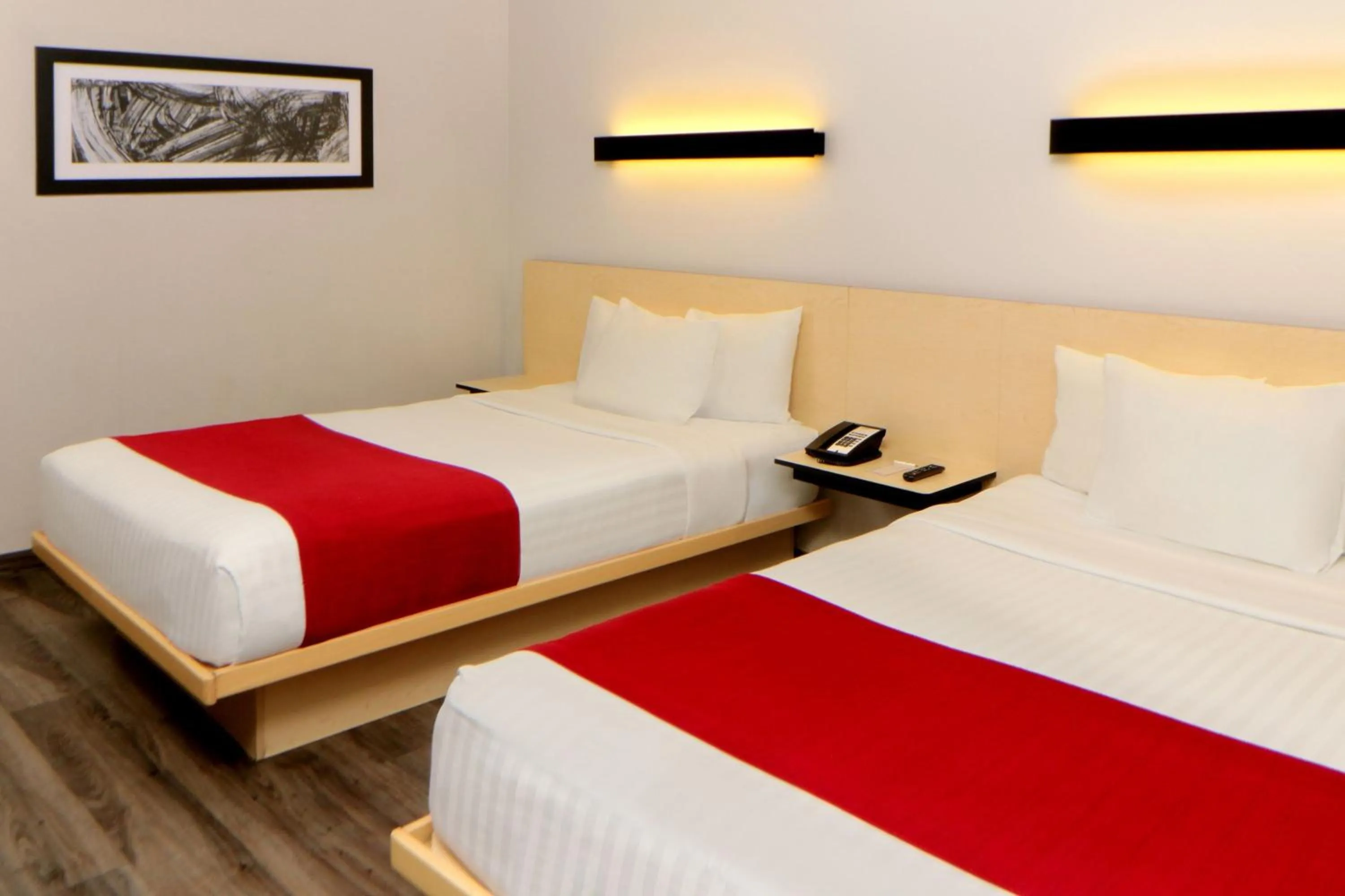 Bedroom, Bed in City Express Plus by Marriott Puerto Vallarta