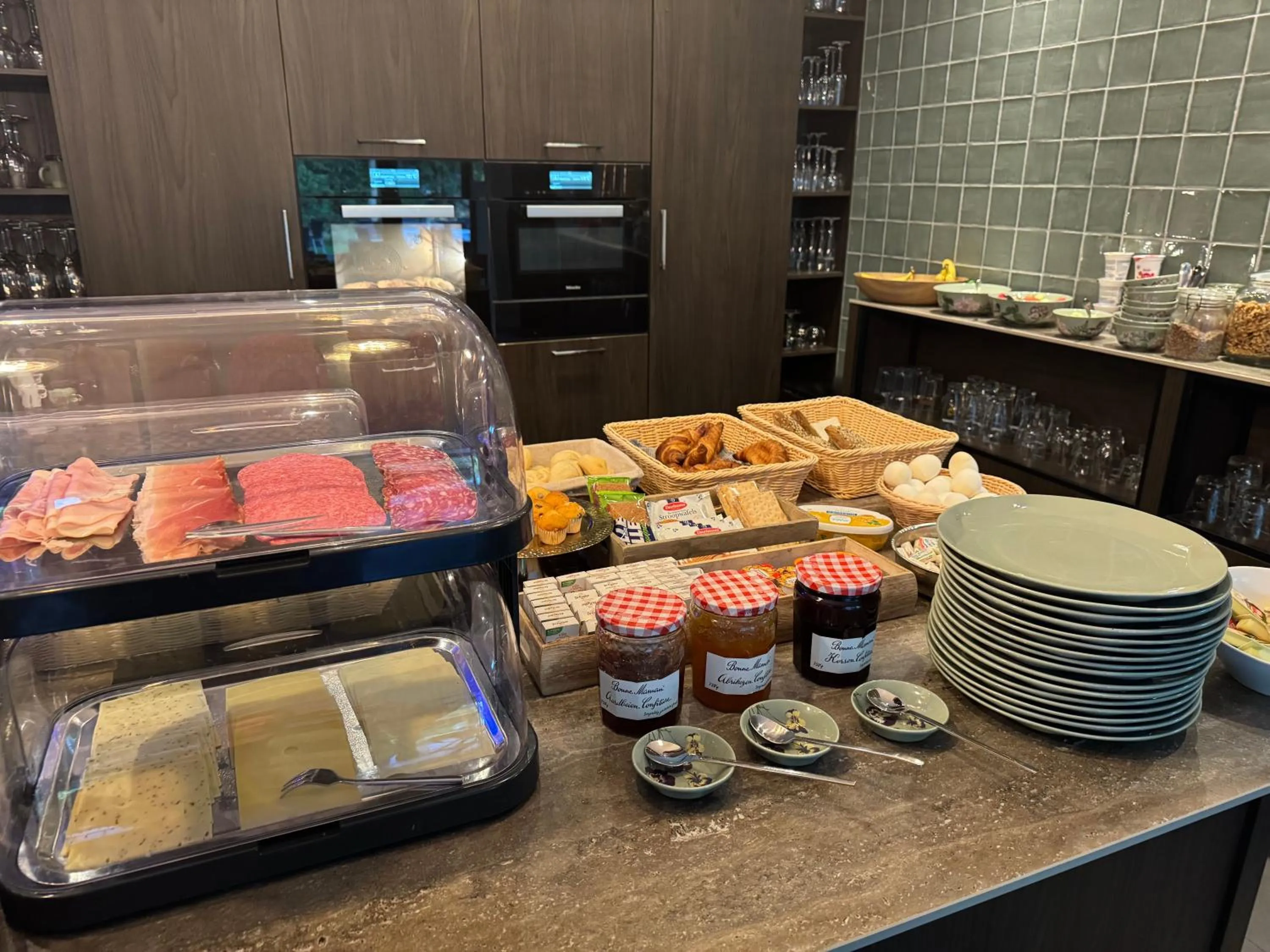 Buffet breakfast in Boutique Hotel Bed&Bos