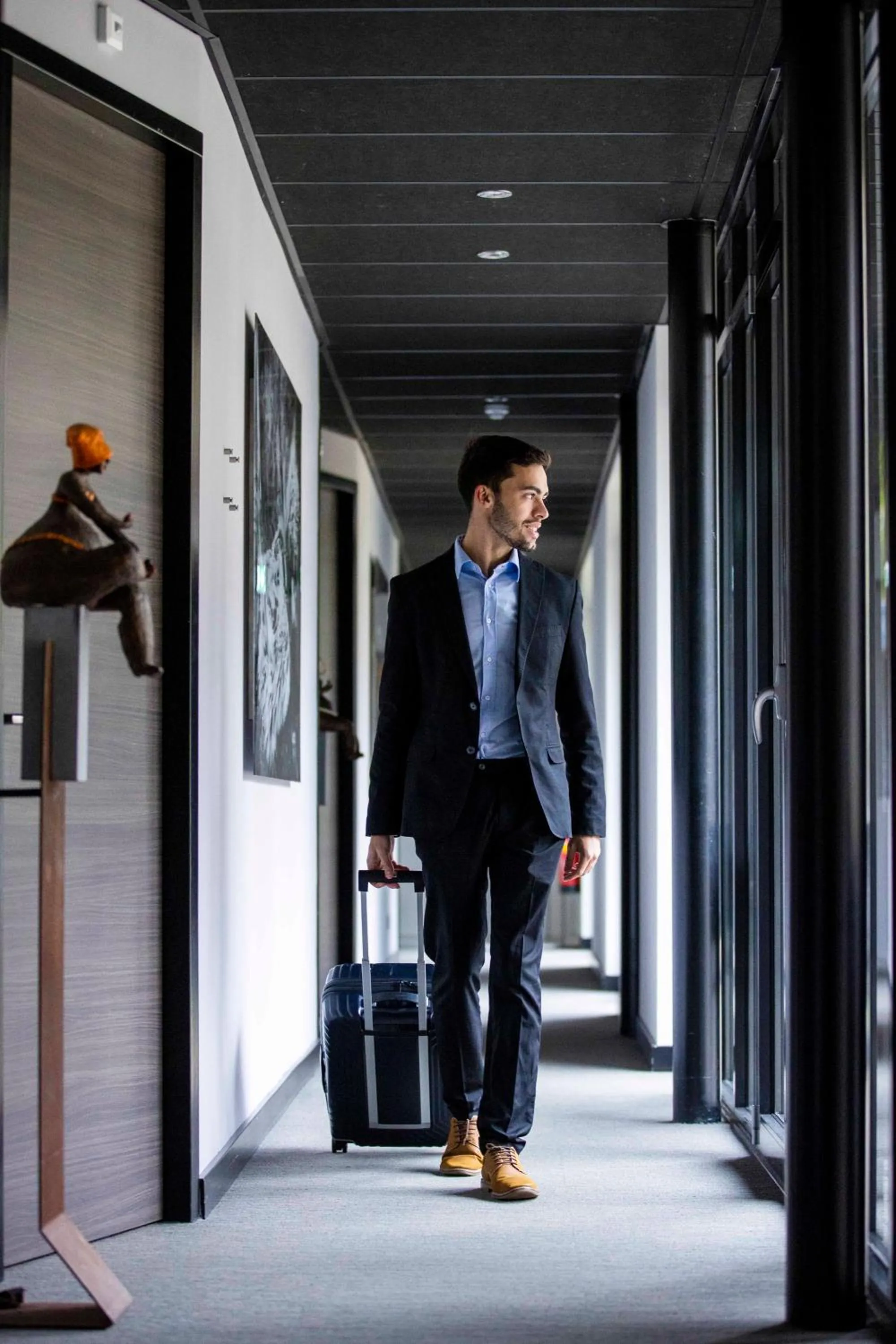 People in Boutique Hotel Bed&Bos