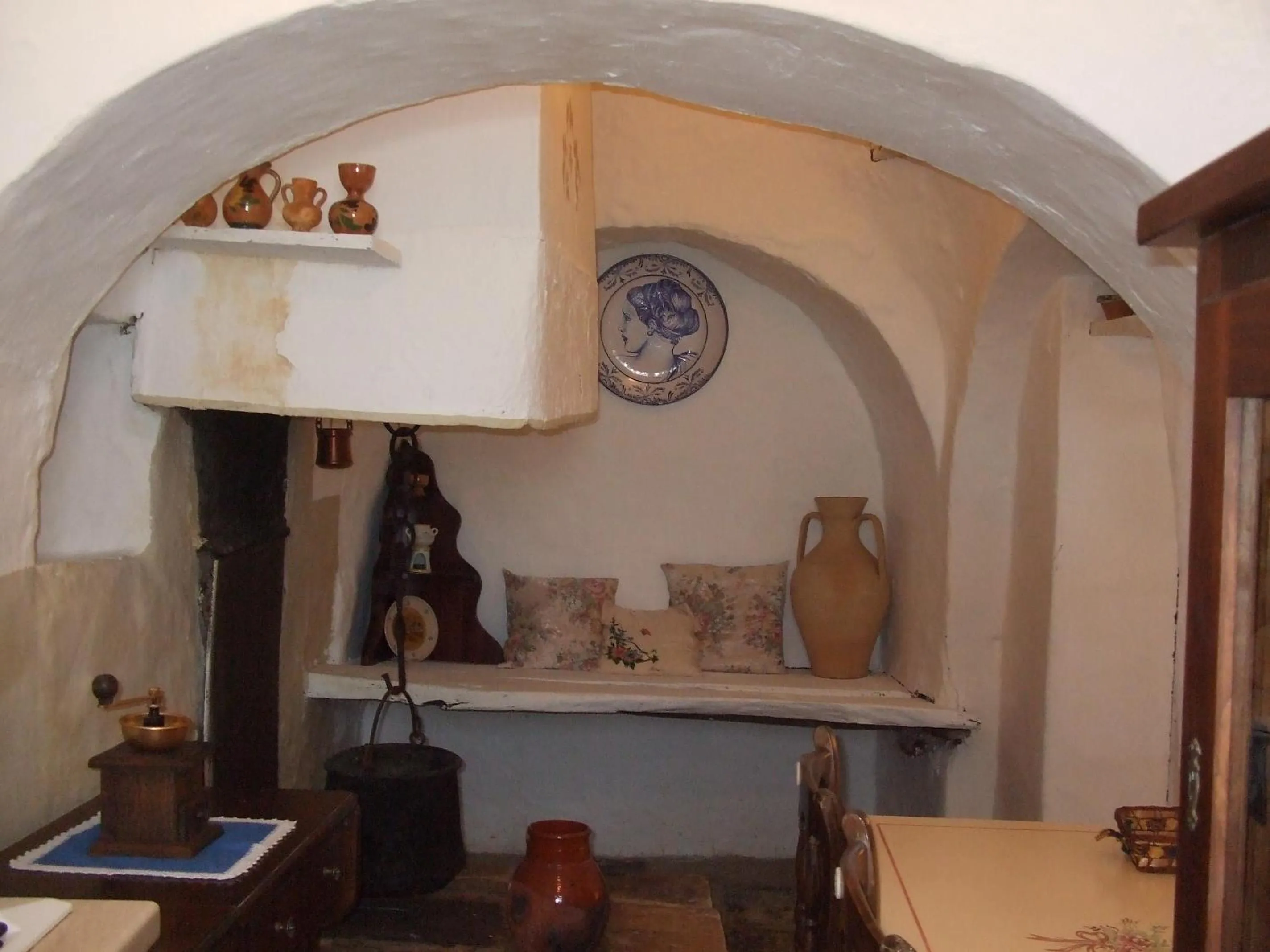 Decorative detail in Trulli la casa di Rosa