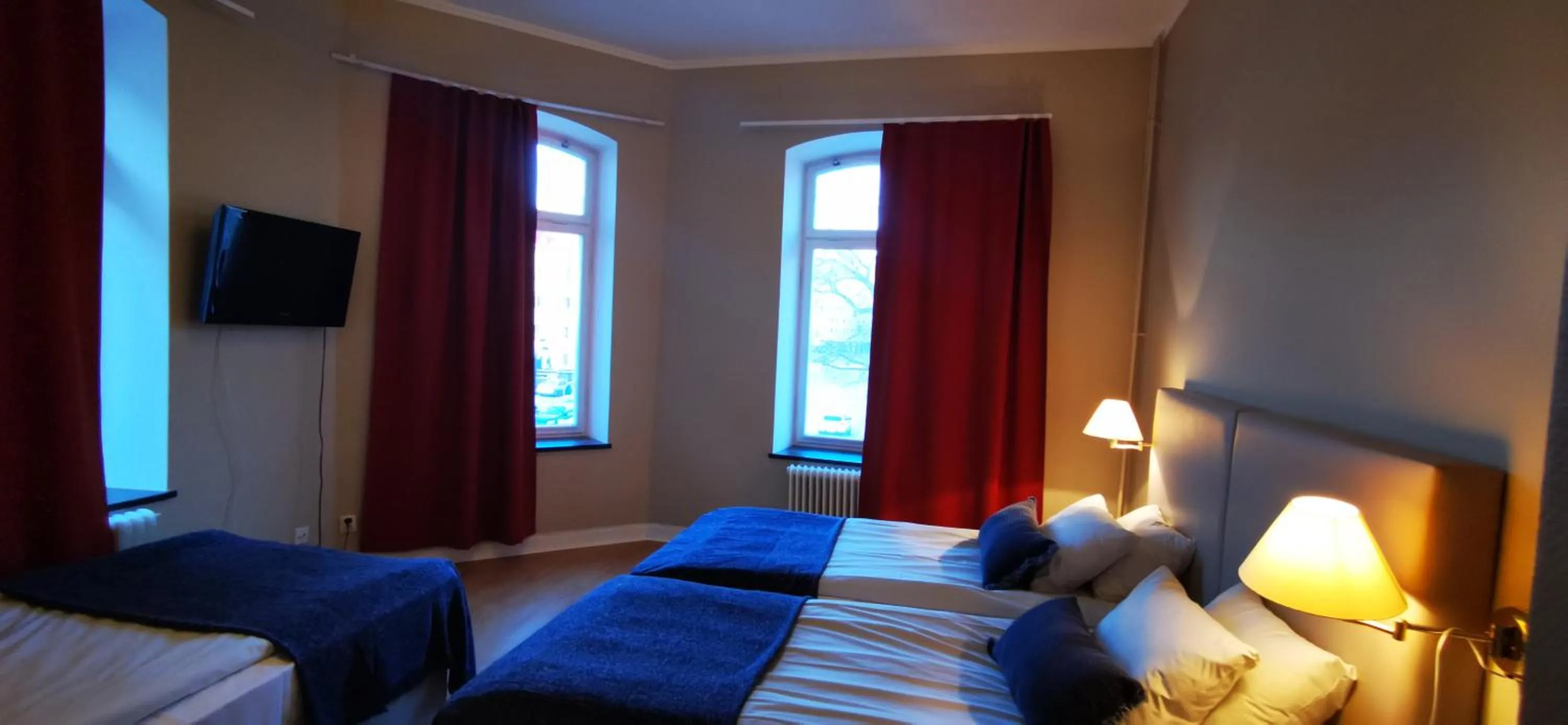 Bed in Sundsvall City Hotel