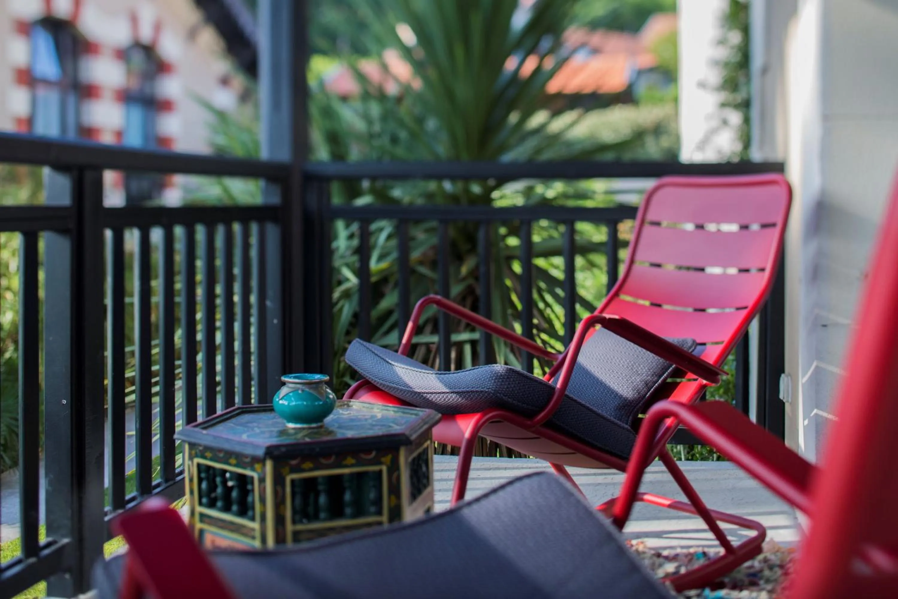 Patio in Hôtel Ville d'Hiver