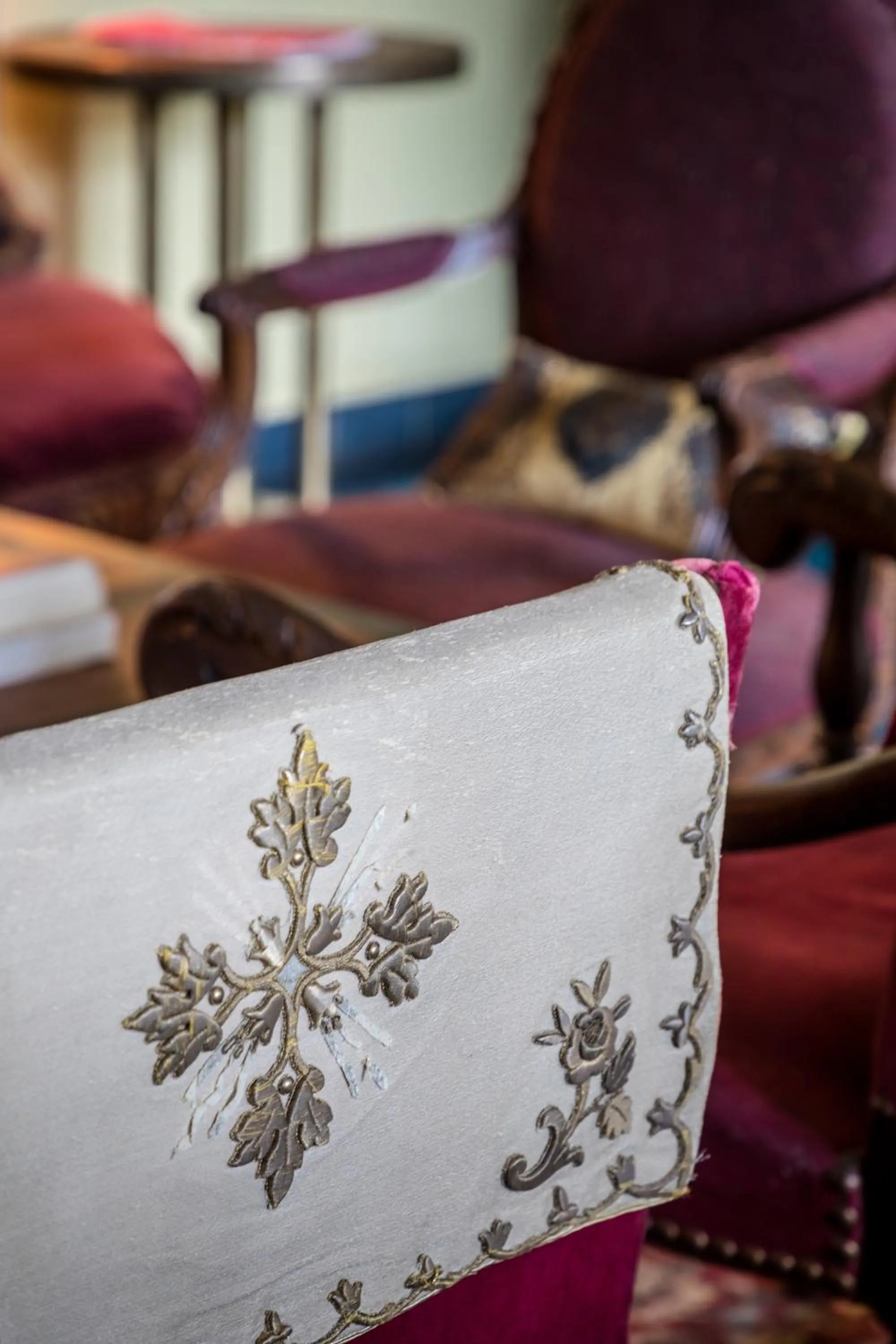 Living room in Hôtel Ville d'Hiver