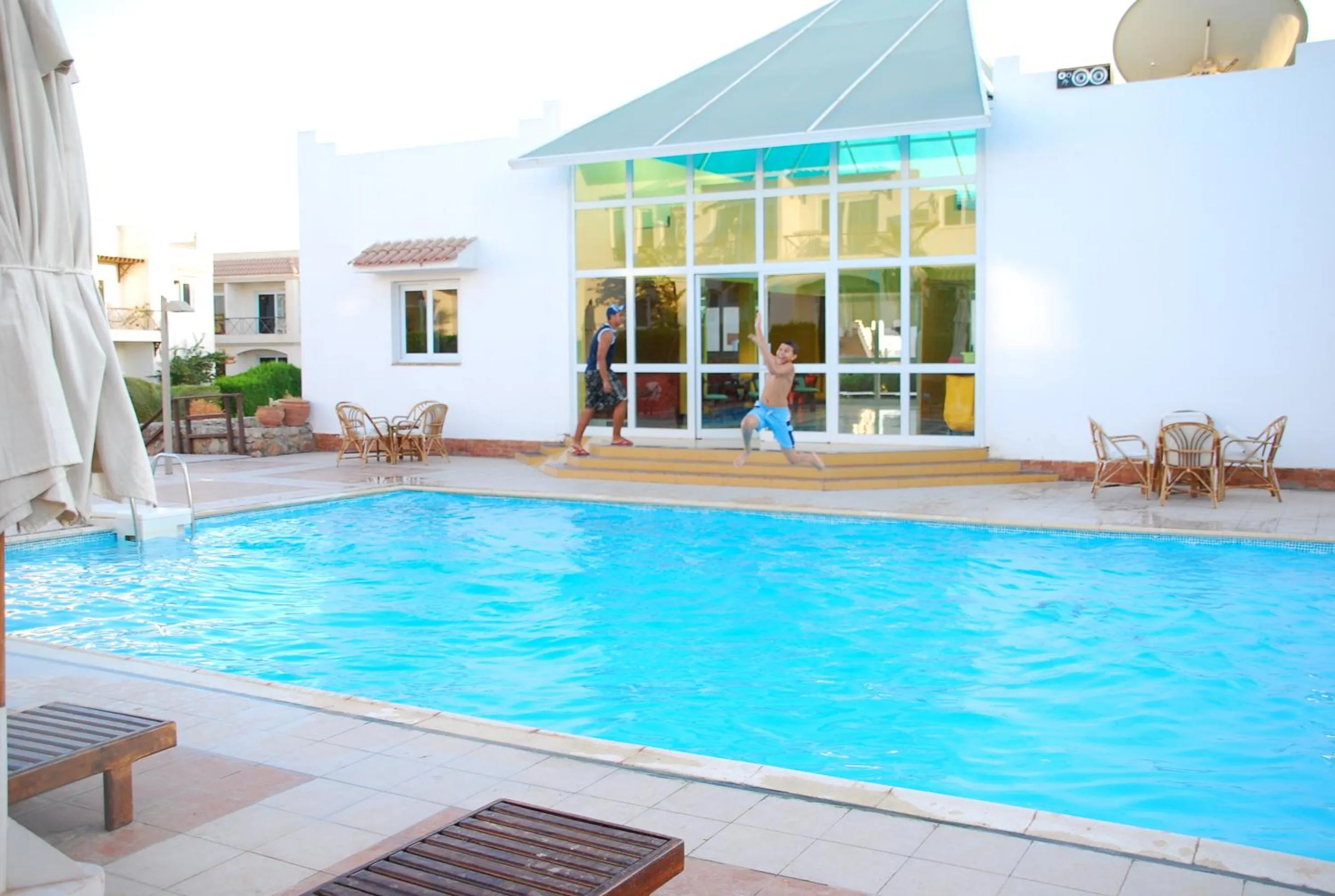 Pool view in Logaina Sharm Resort