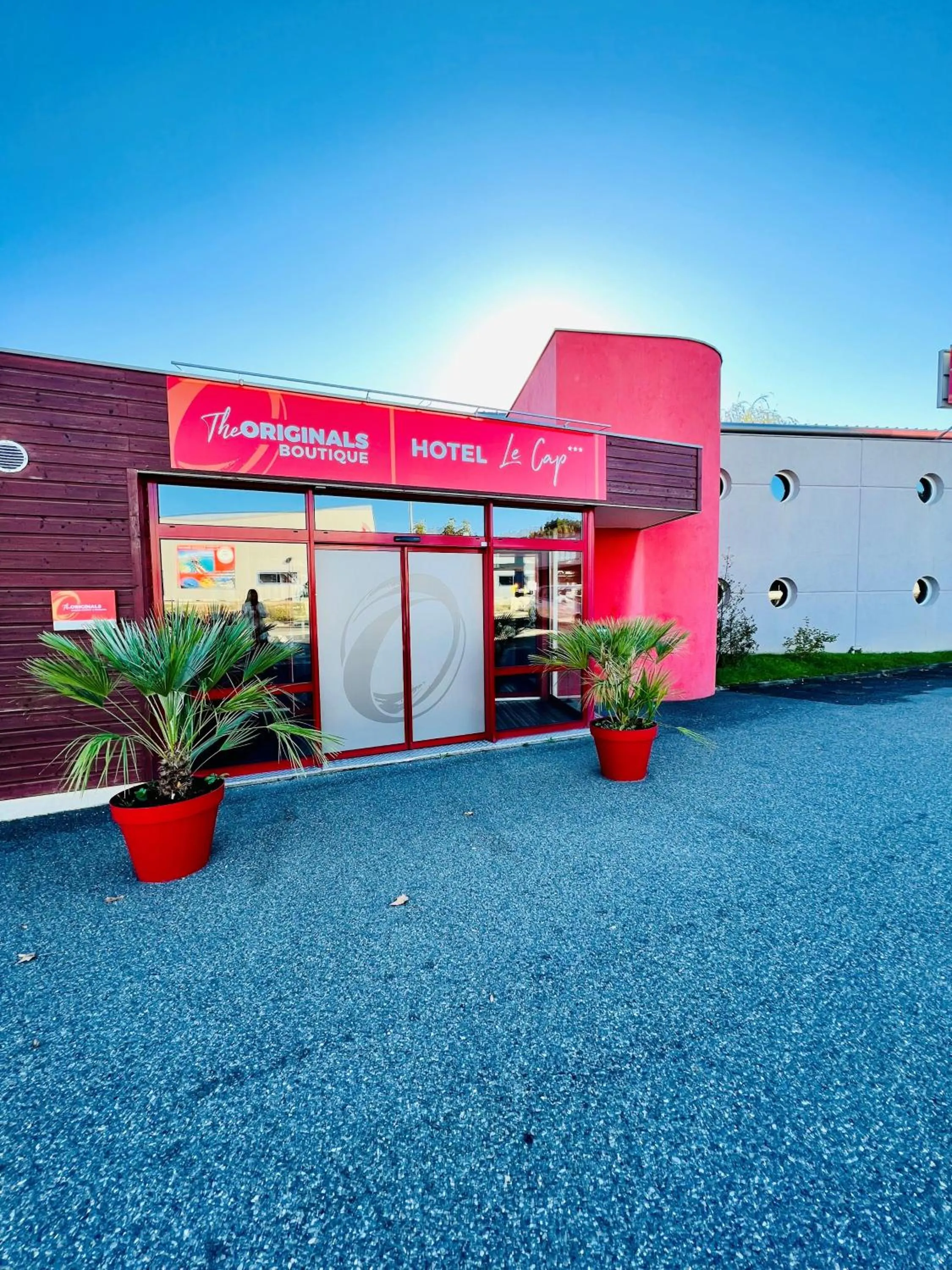 Property building in The Originals Boutique, Hôtel Le Cap, Gap Sud