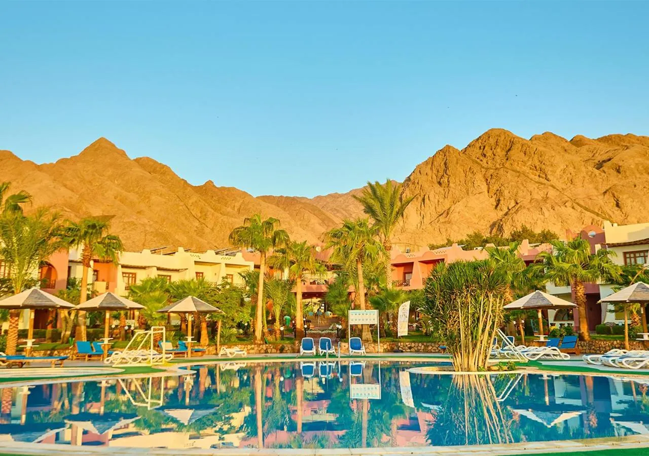Pool view in Tropitel Dahab Oasis