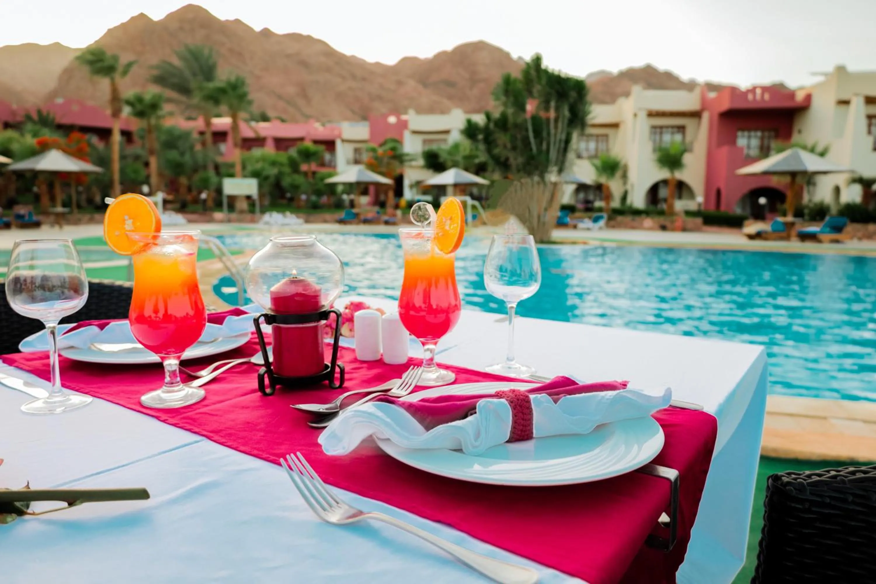 Swimming pool in Tropitel Dahab Oasis