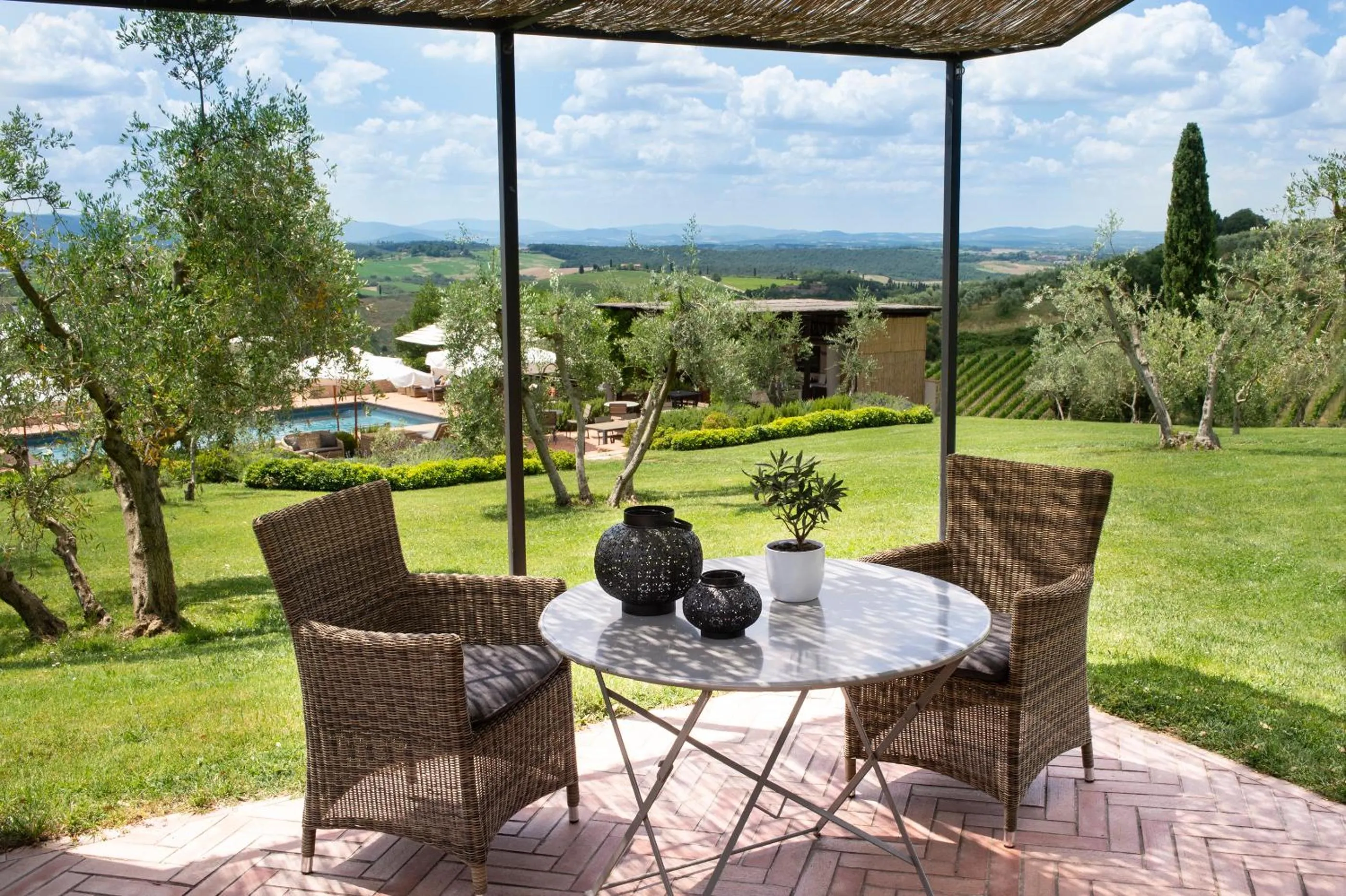 Balcony/Terrace in Locanda Le Piazze