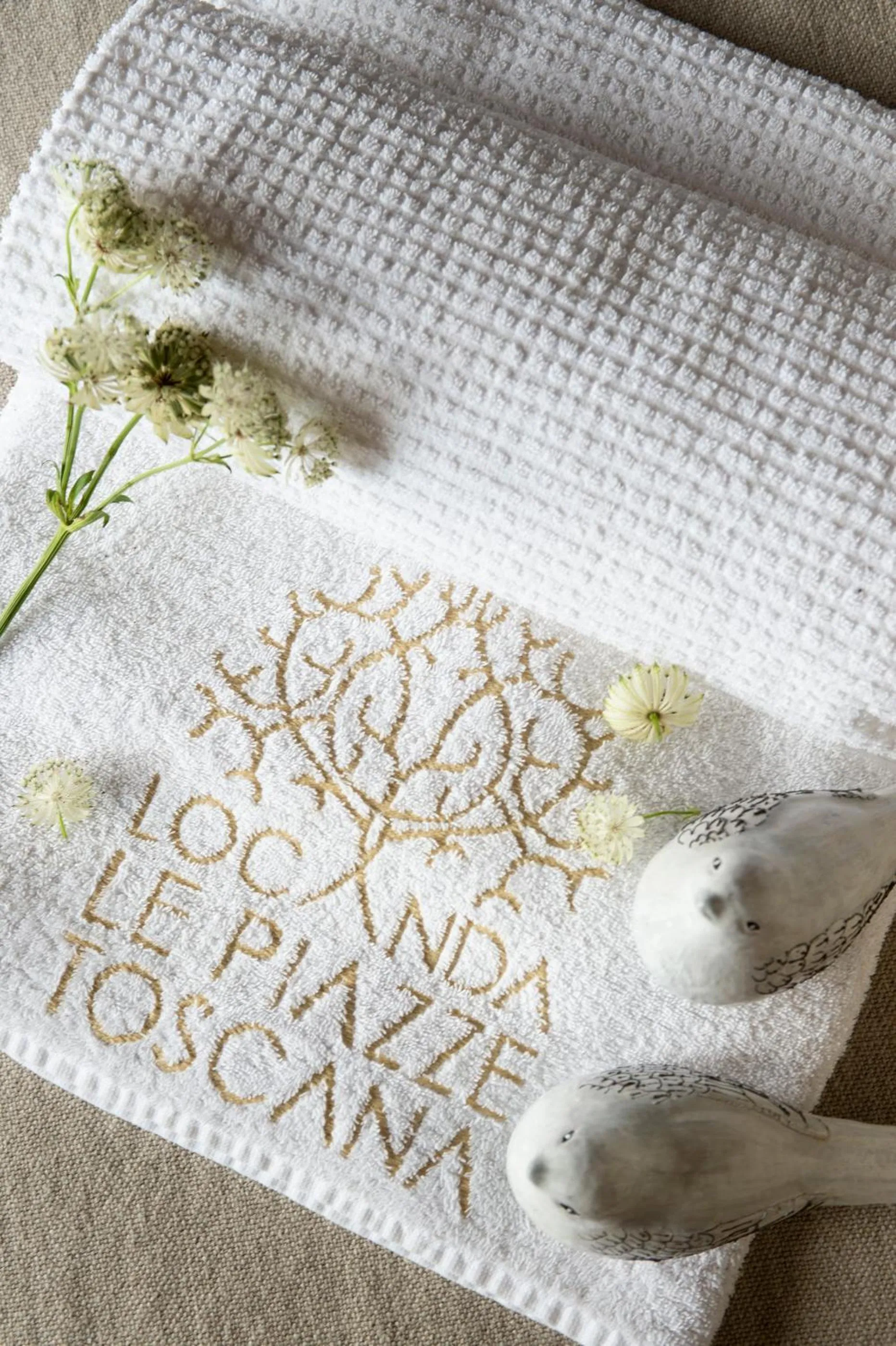 Decorative detail in Locanda Le Piazze