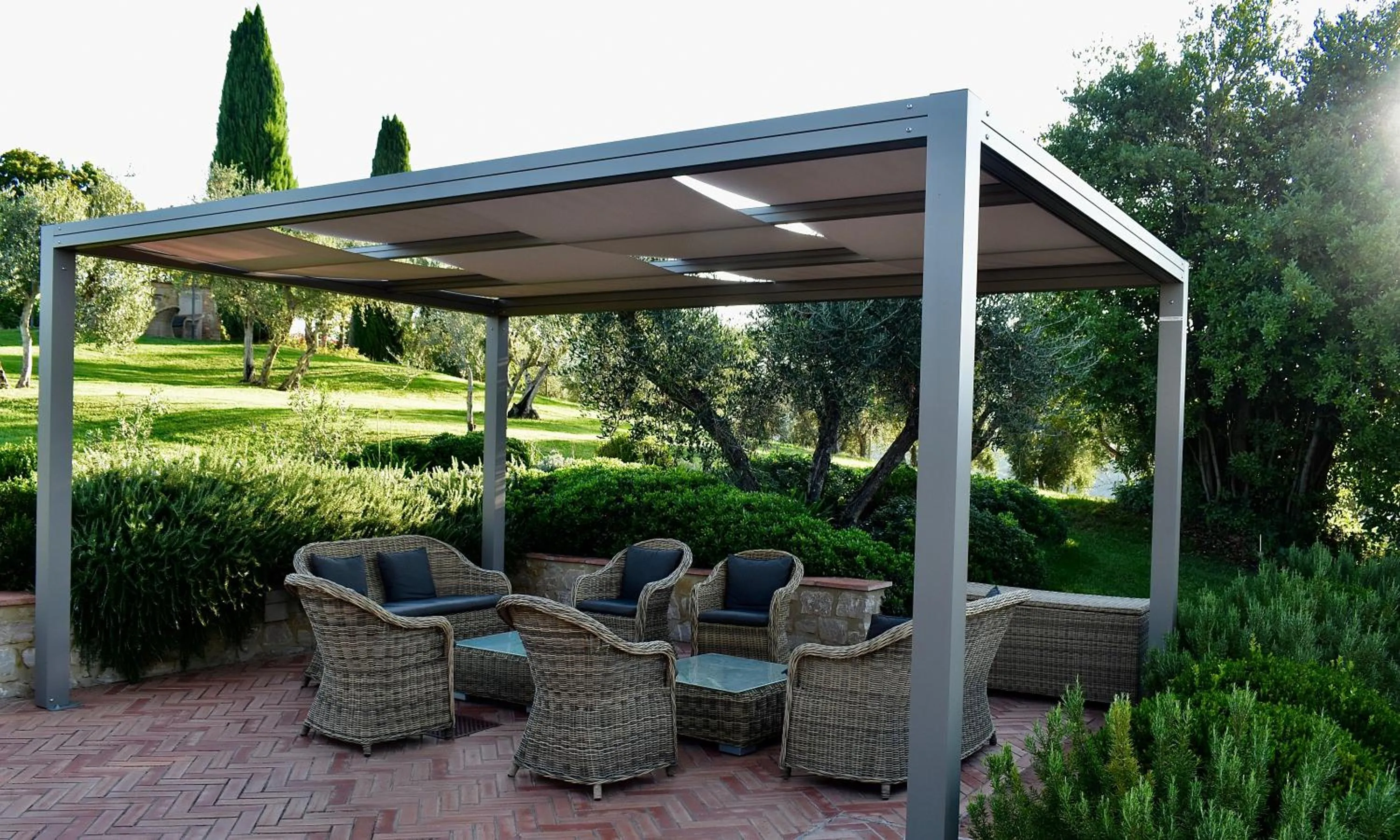 Swimming pool in Locanda Le Piazze