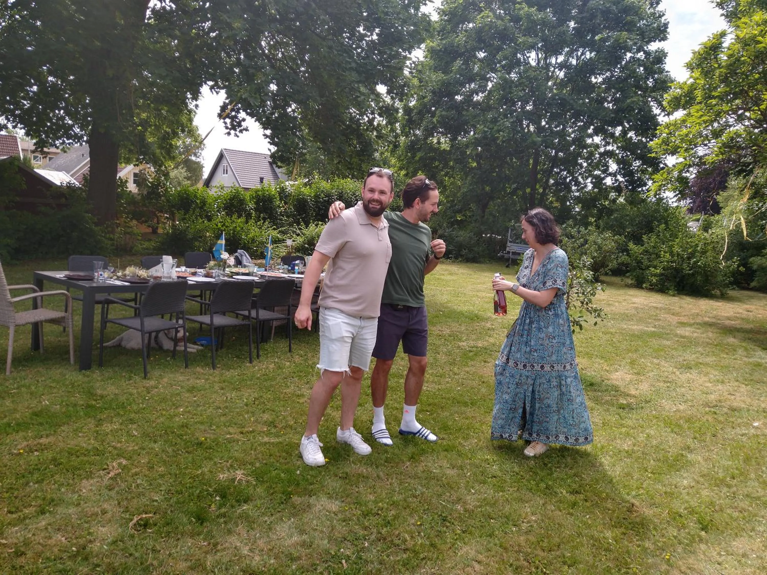 Garden view in Villa Signedal Hostel