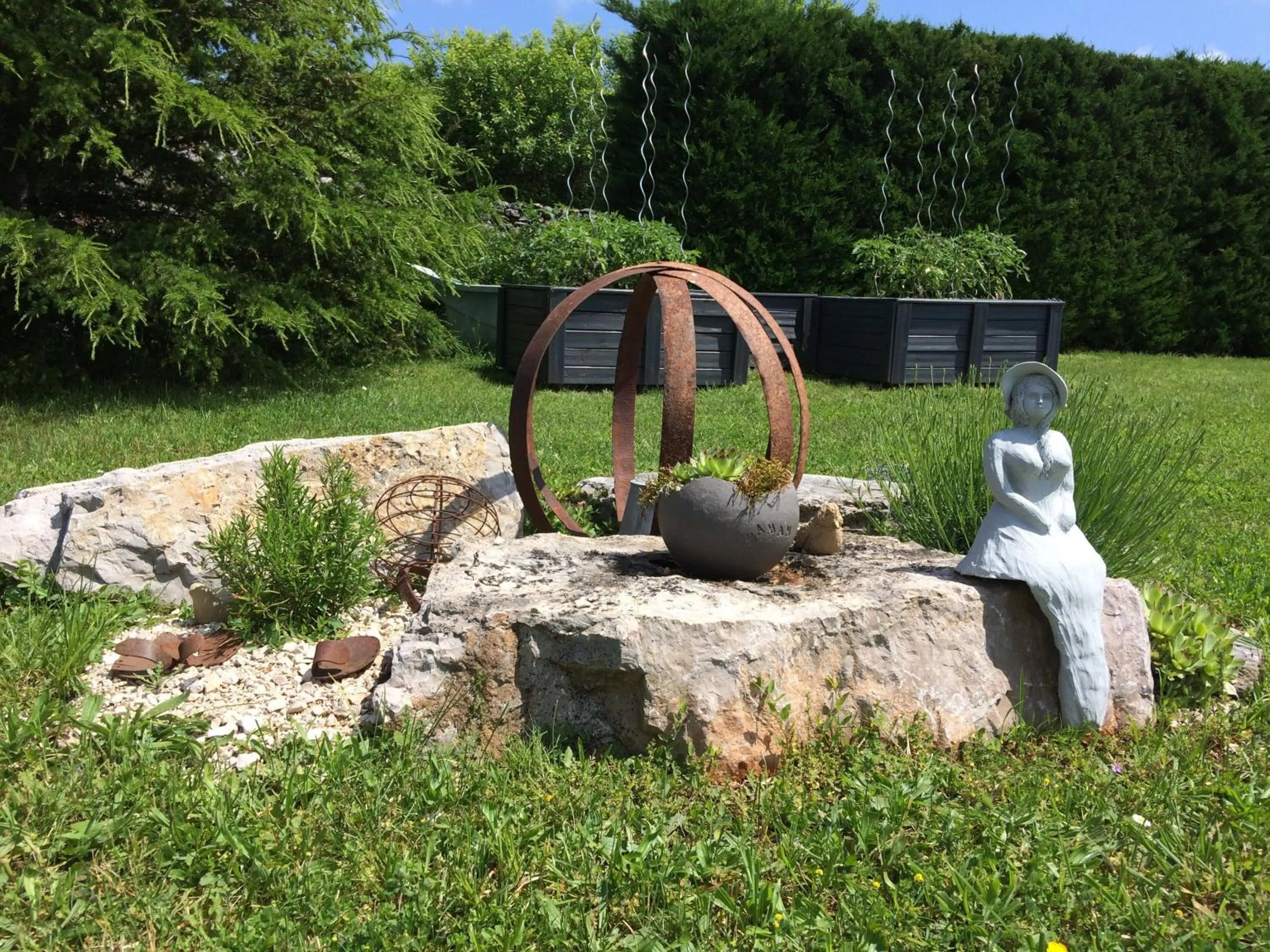 Garden in Le Couvent