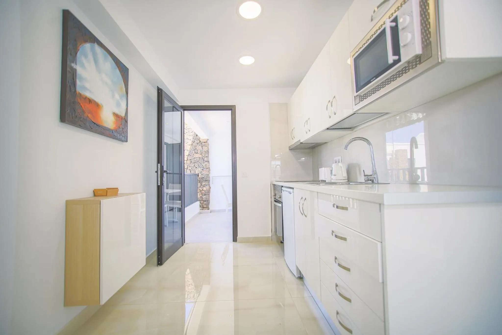 Kitchen or kitchenette in Club Atlántico