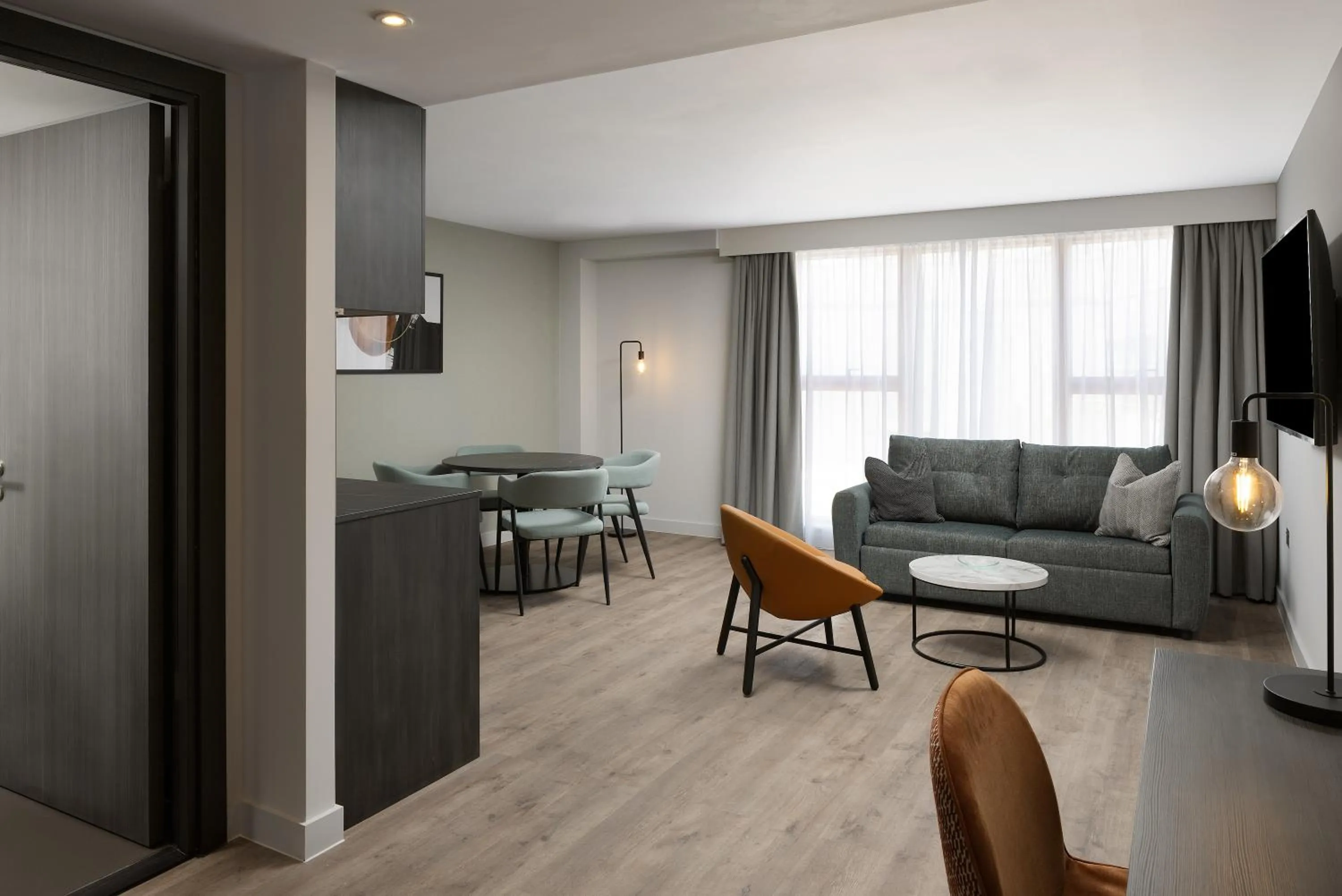 Living room in Residence Inn by Marriott Manchester Piccadilly