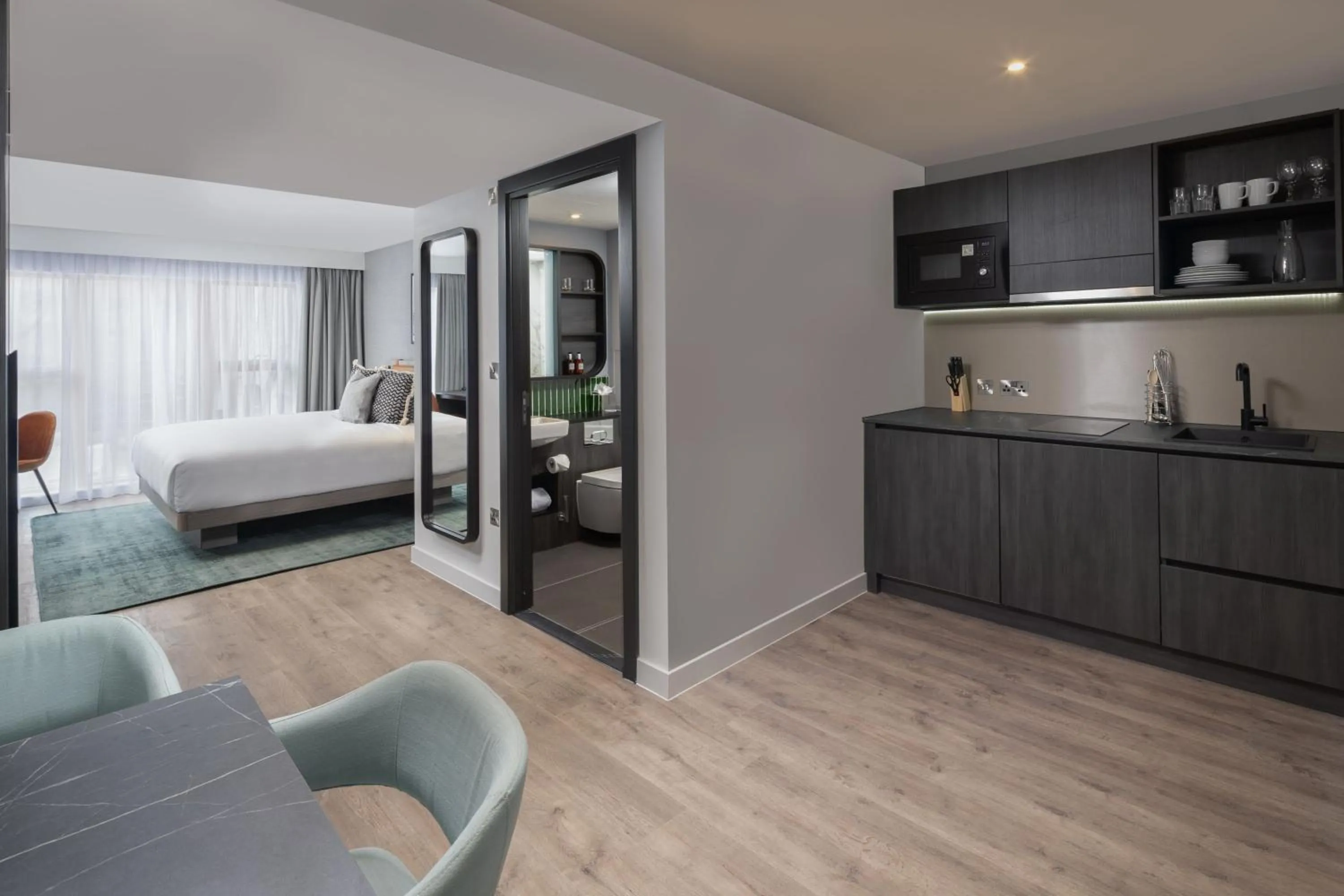 Photo of the whole room, Bed in Residence Inn by Marriott Manchester Piccadilly