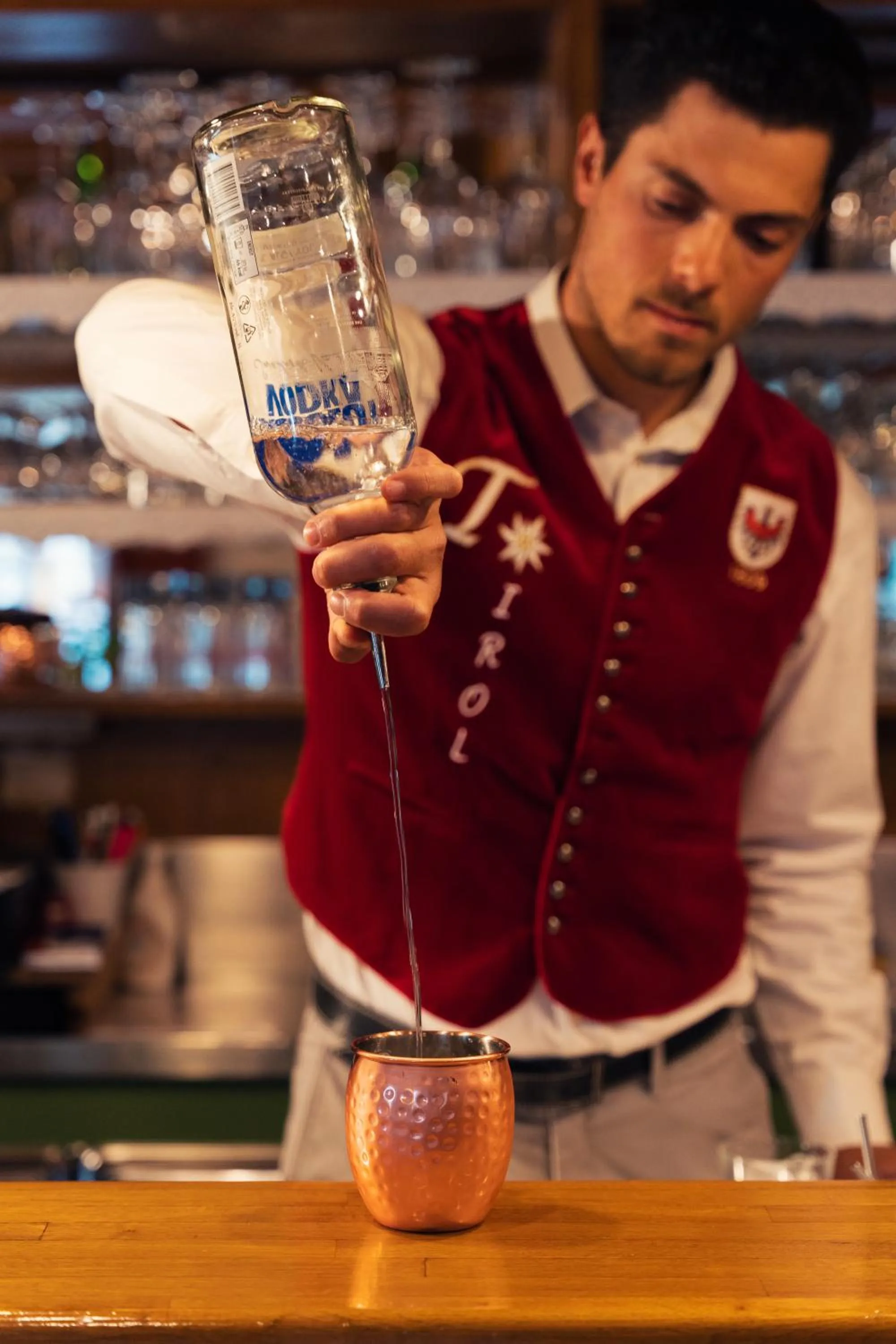 Lobby or reception in Berg Hotel Latemar Spitze