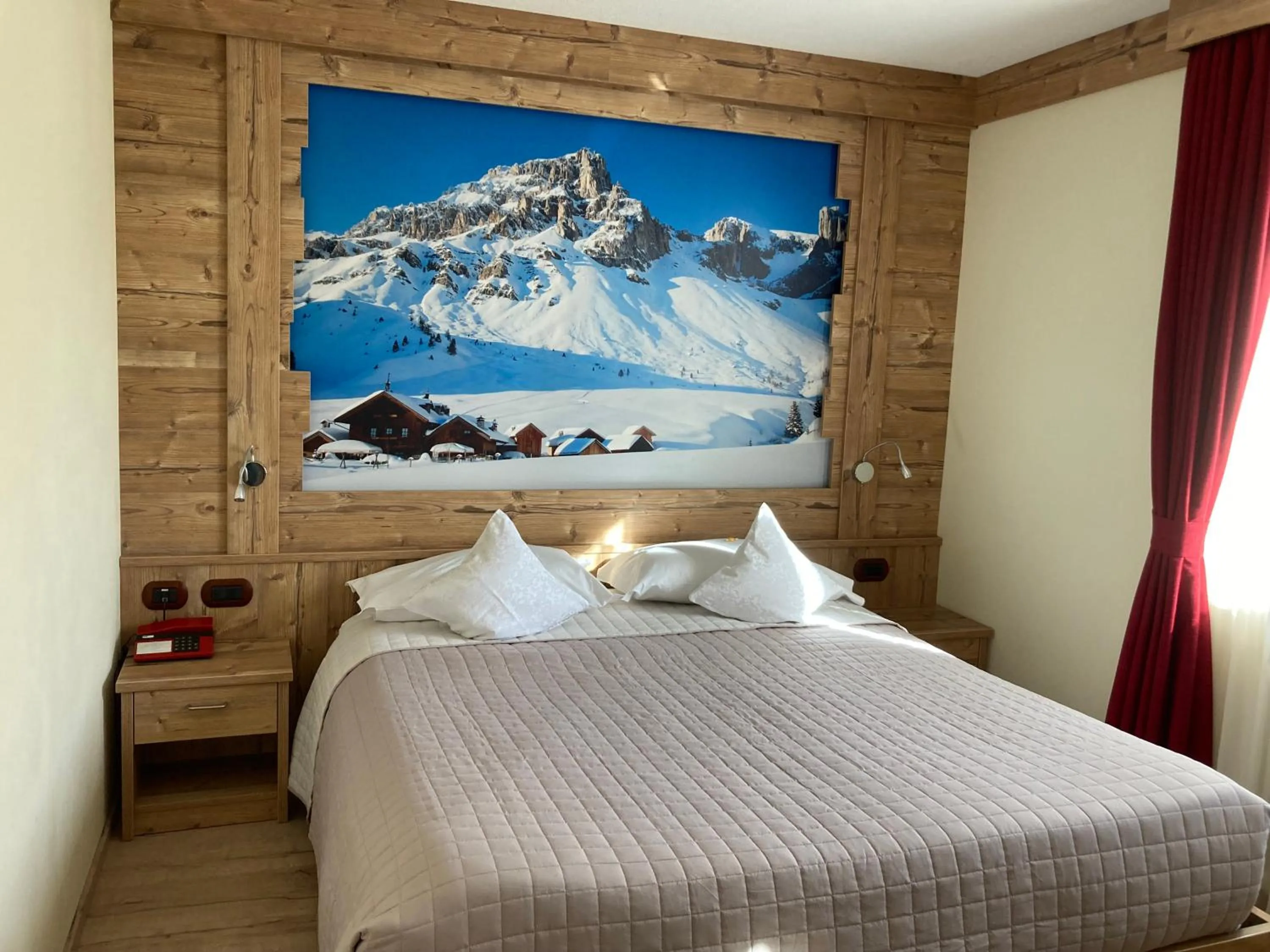 Bed in Berg Hotel Latemar Spitze