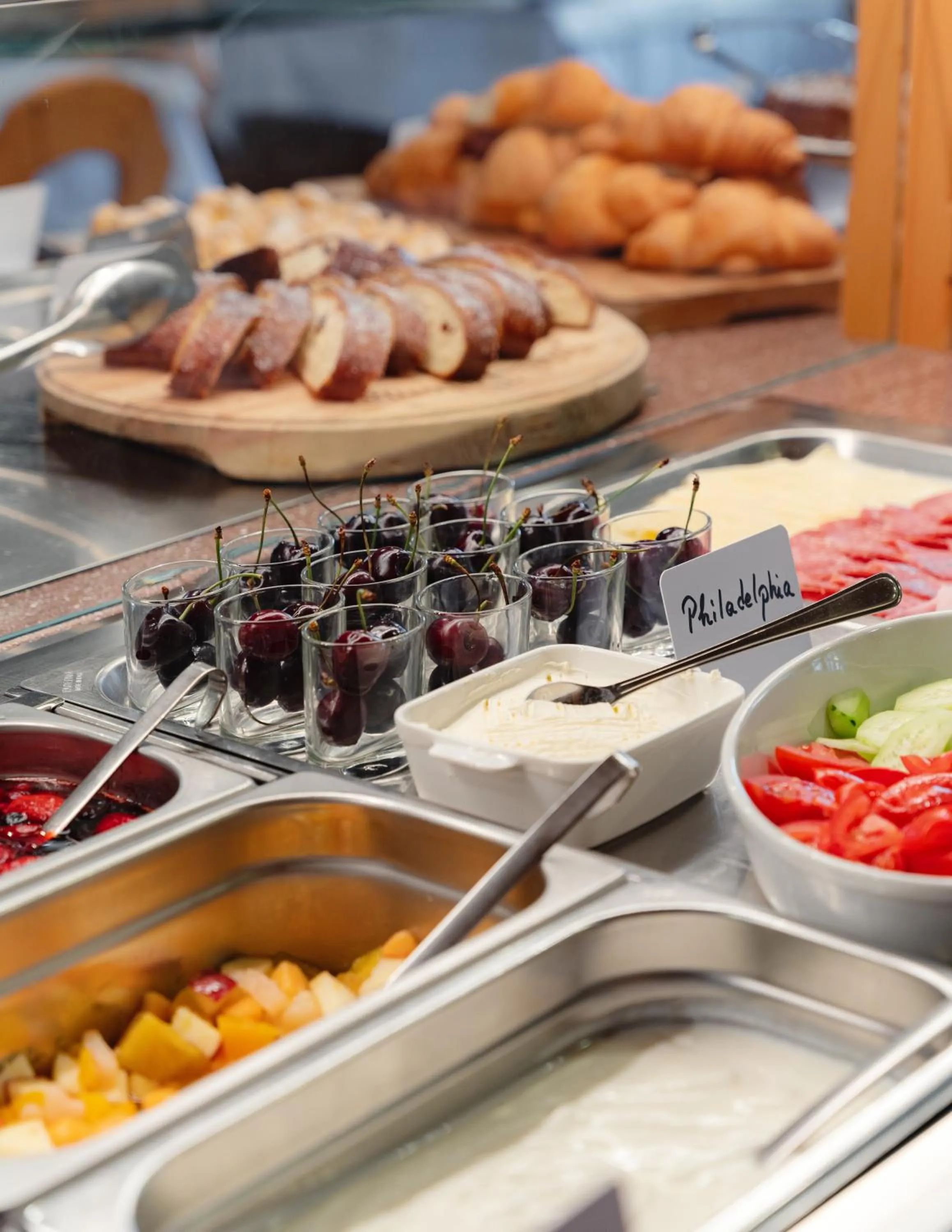 Breakfast in Berg Hotel Latemar Spitze