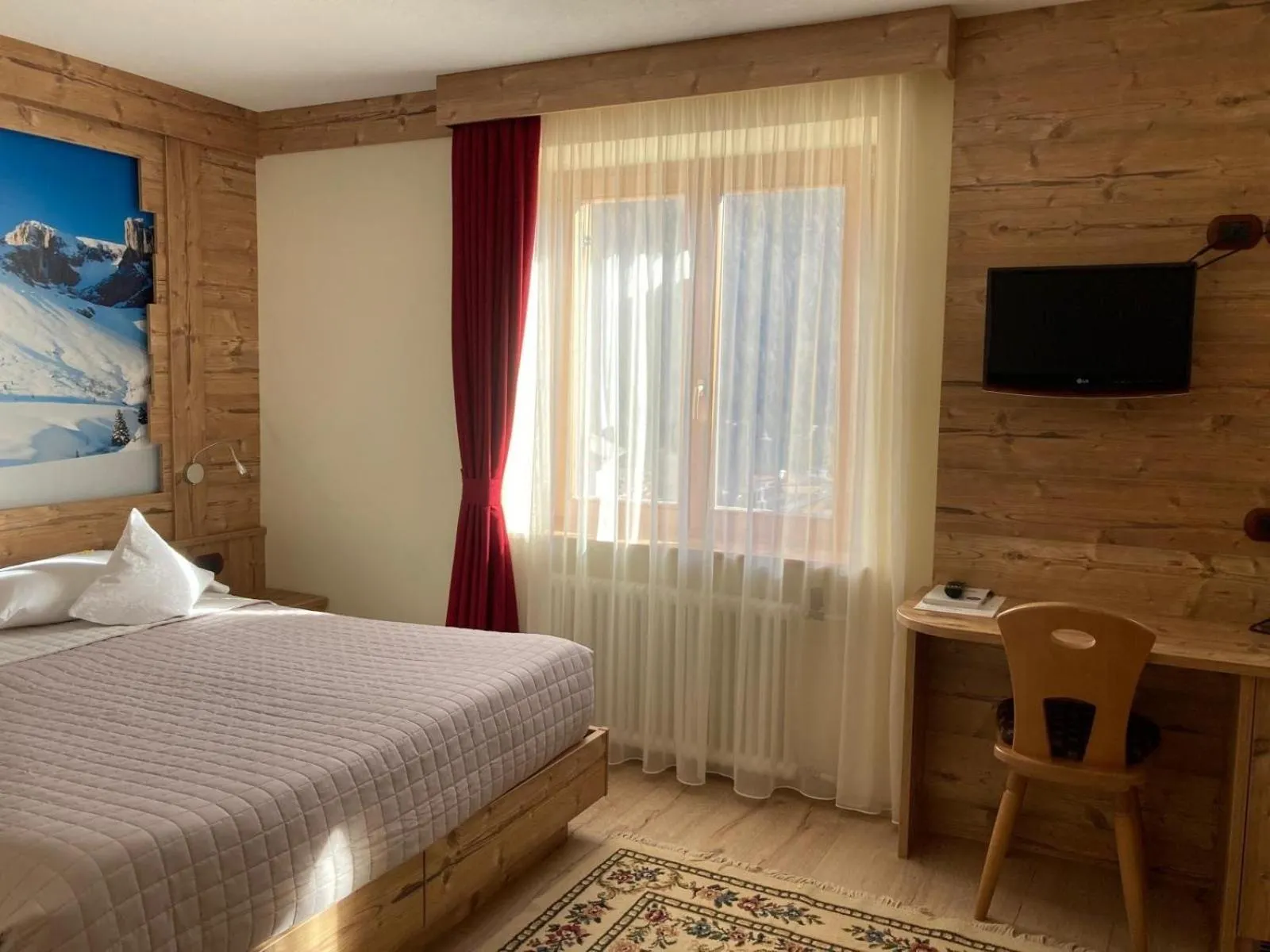 Bed in Berg Hotel Latemar Spitze