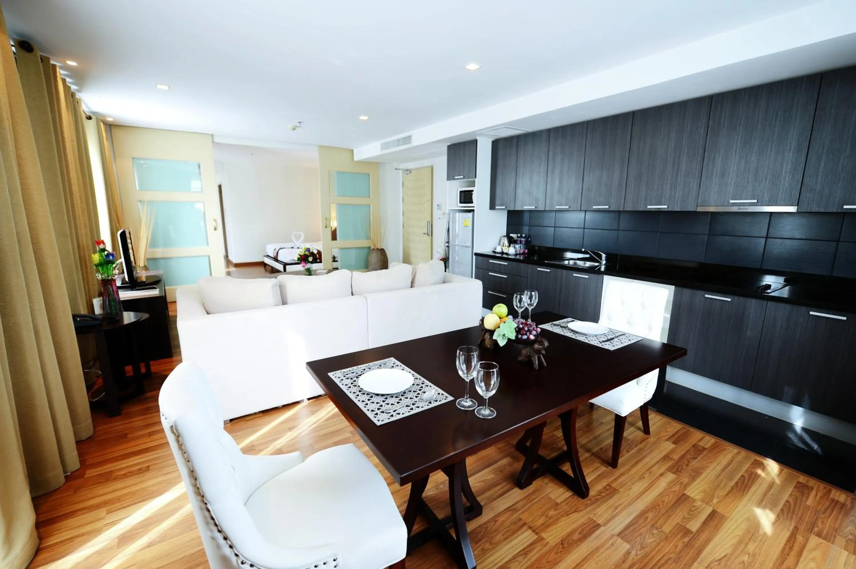 Living room in The Bless Hotel and Residence