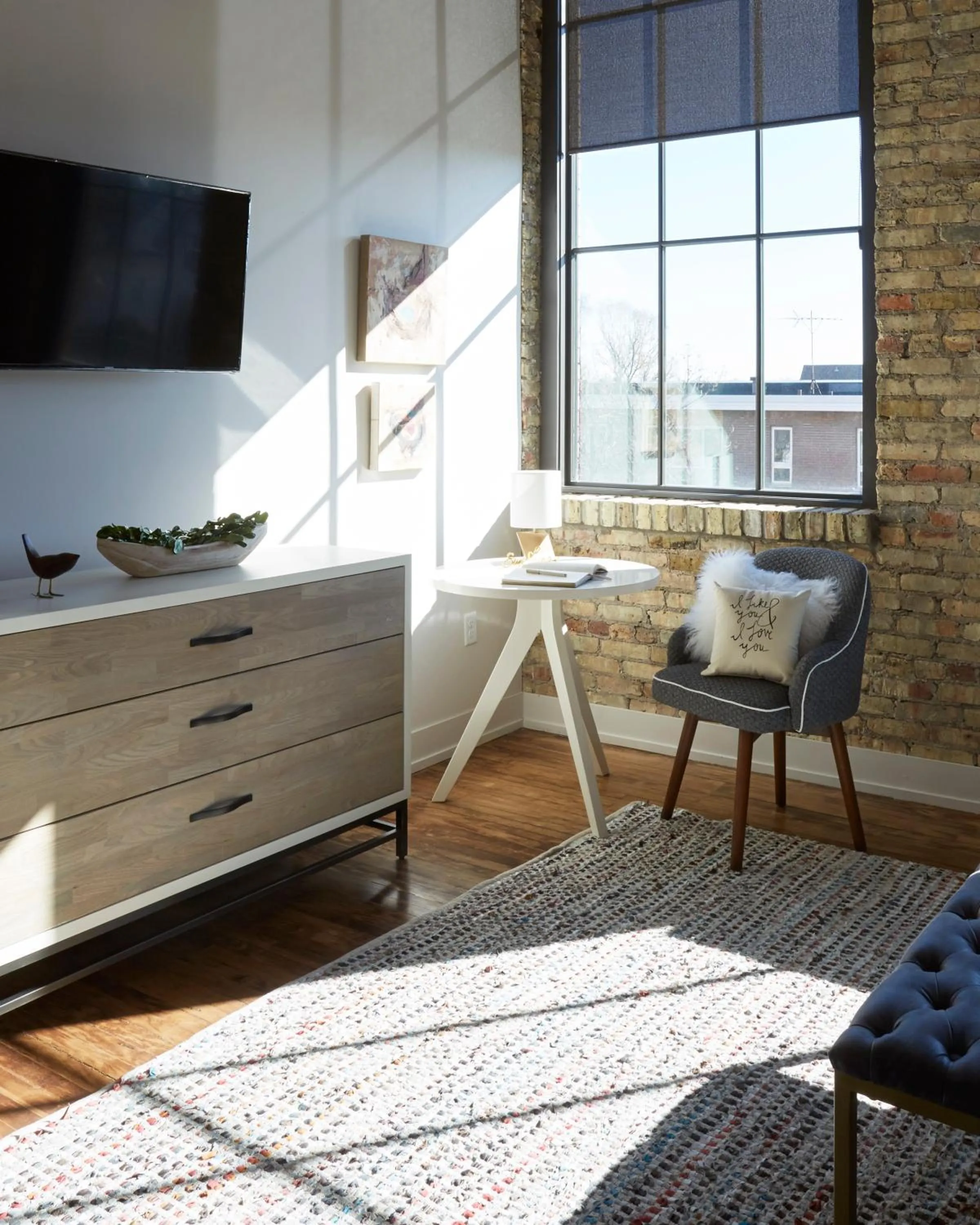 Seating area in Kinn Guesthouse Bay View