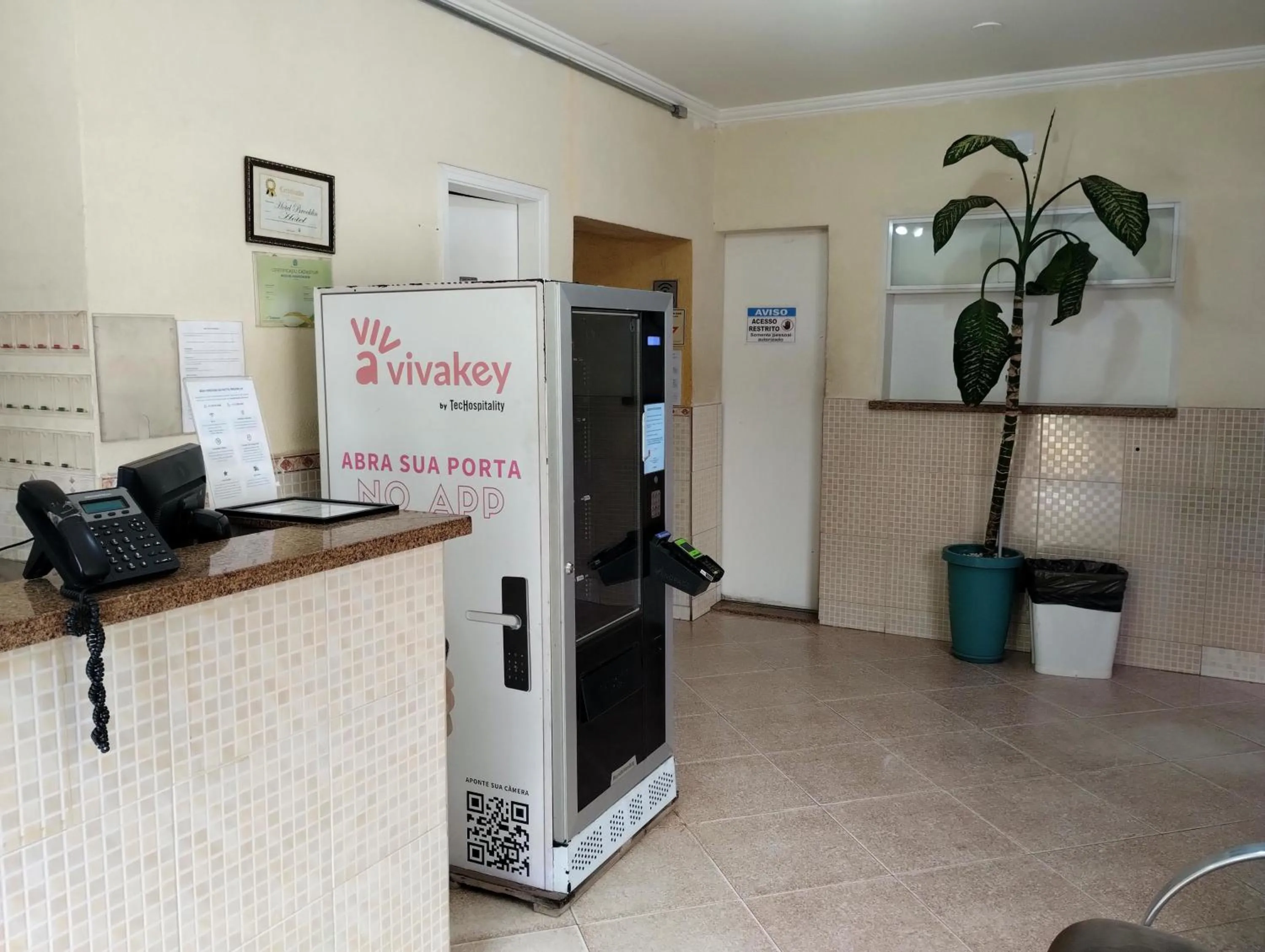 Lobby or reception in Hotel Brooklin