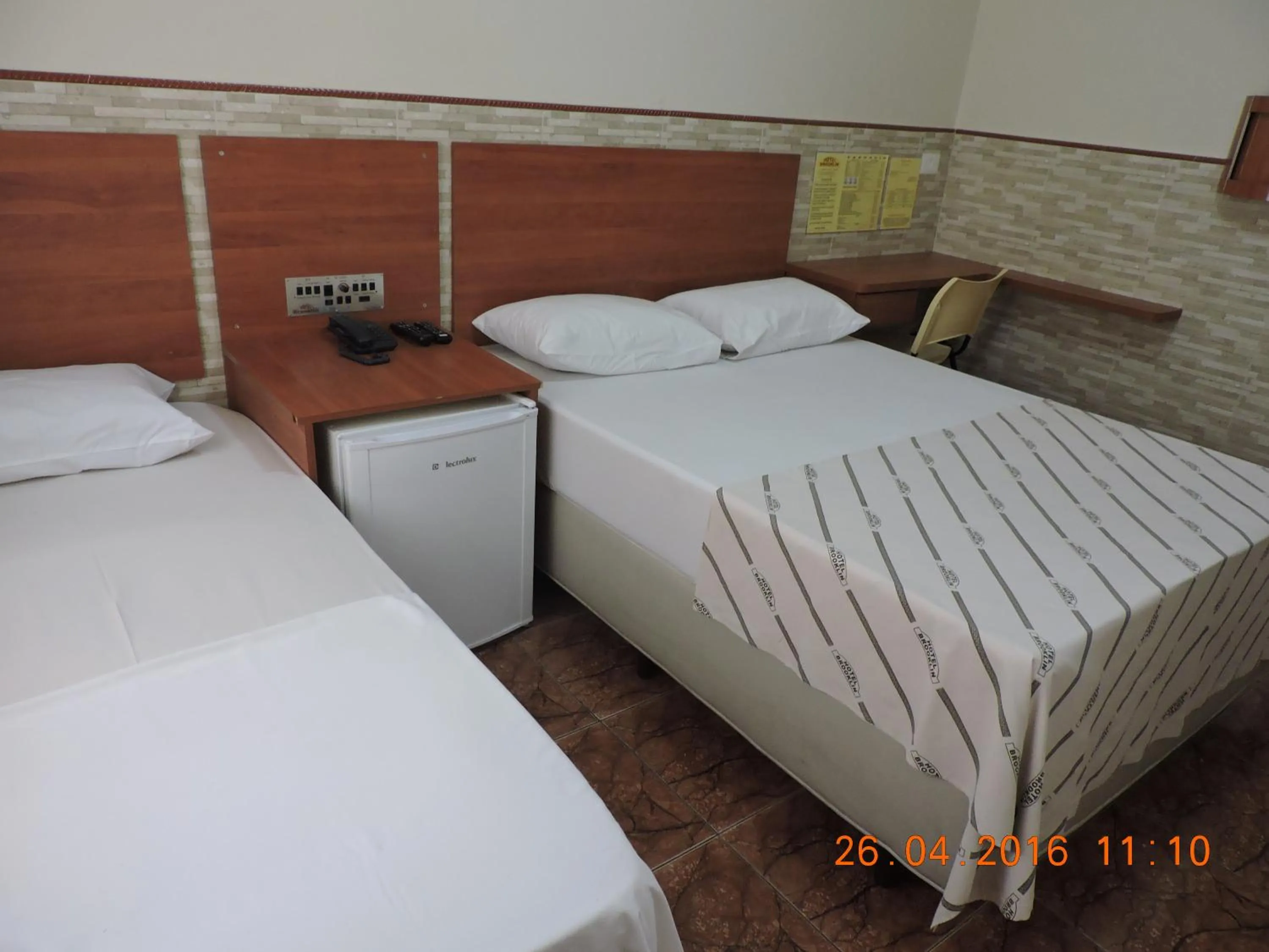 Bed in Hotel Brooklin