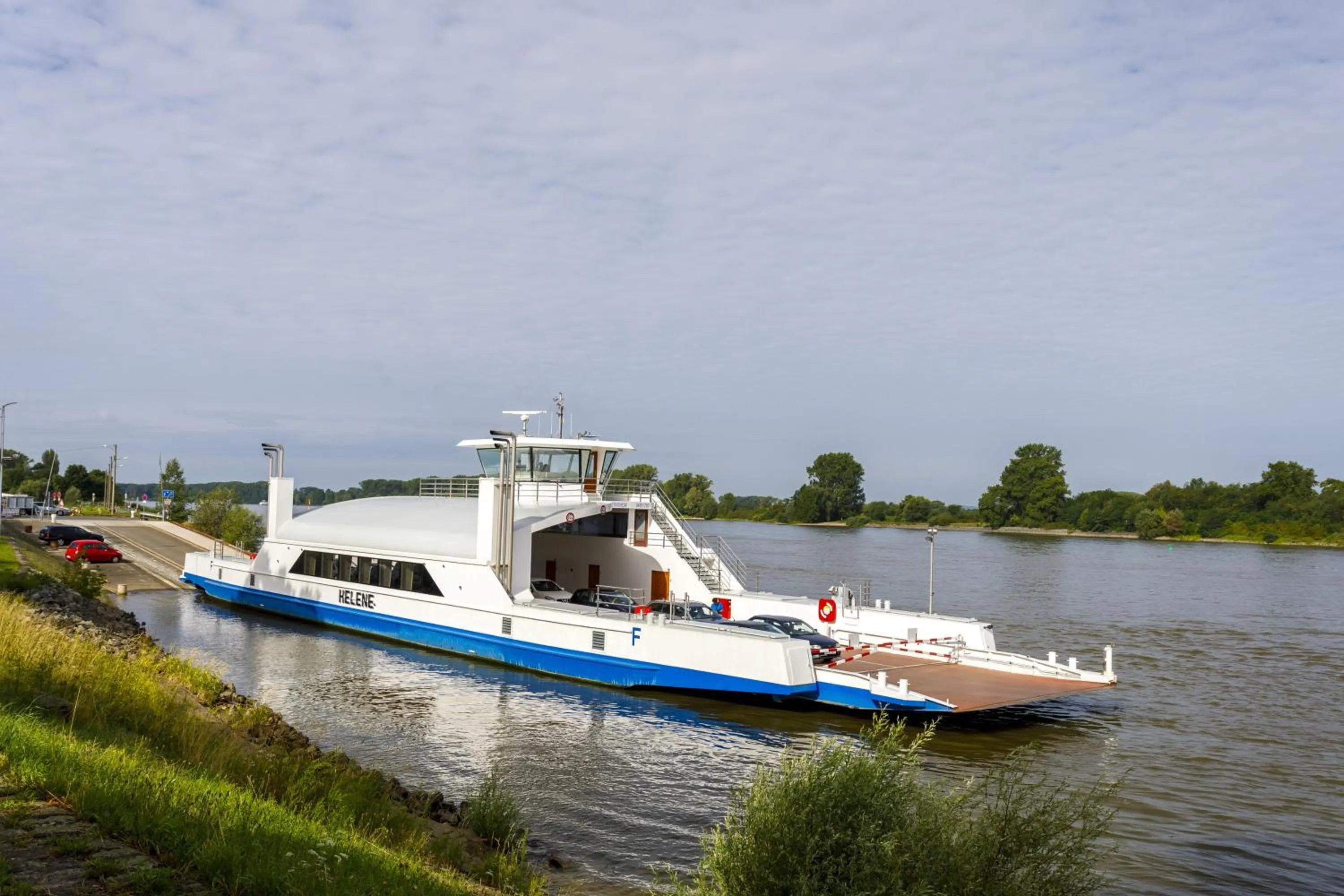 River view in Hotel Rheingold