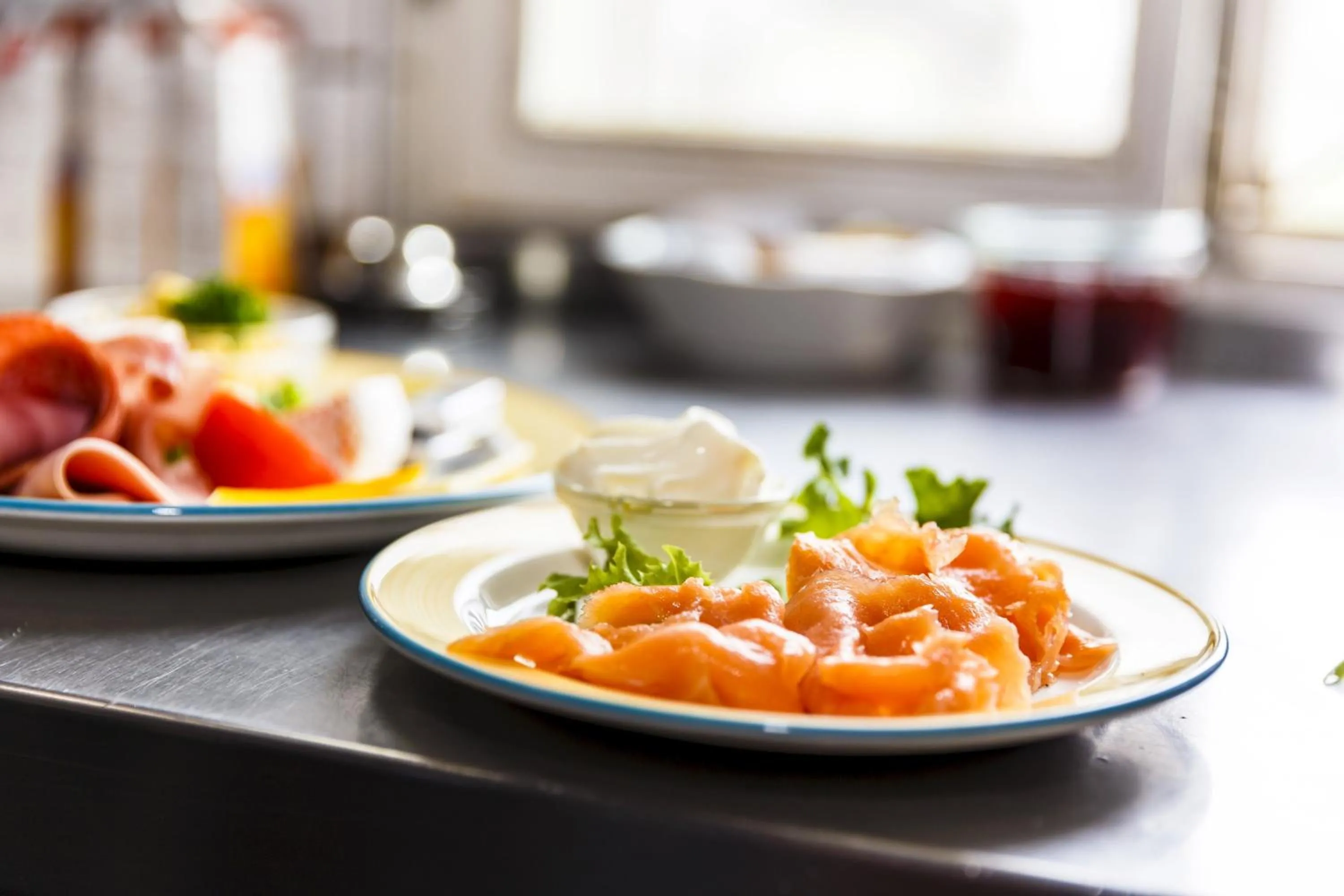 Food and drinks in Hotel Rheingold