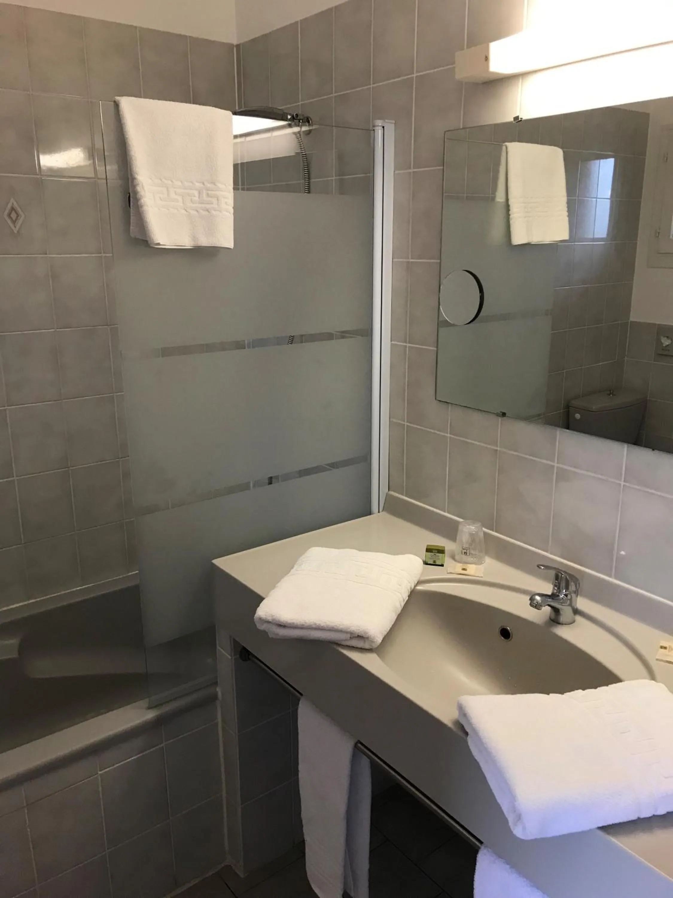 Bathroom in Logis Hotel Le Nuage