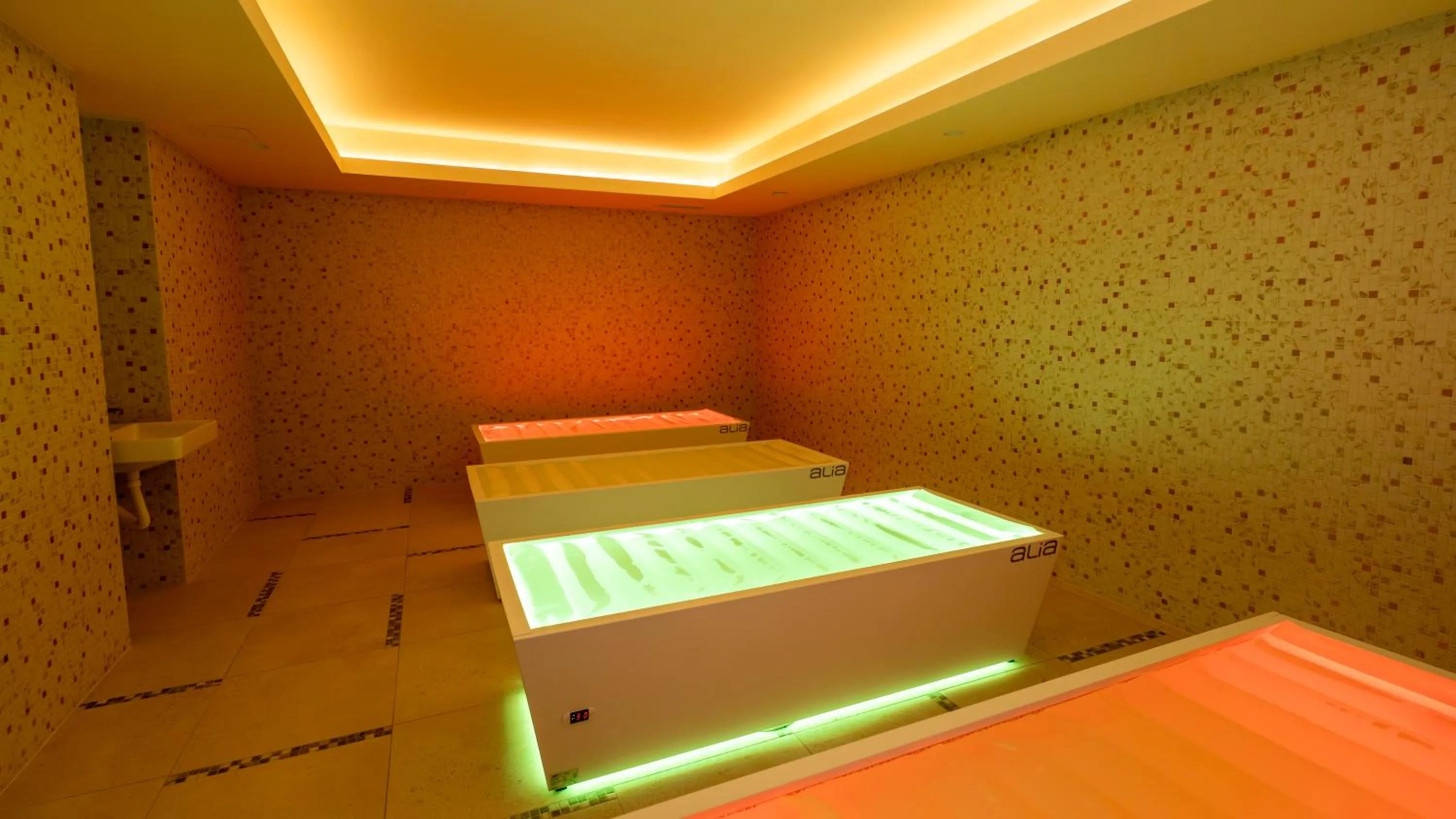 Spa and wellness centre/facilities, Bed in Zepter Spa Wellness Hotel & Zepterme member of Zepter Hotels