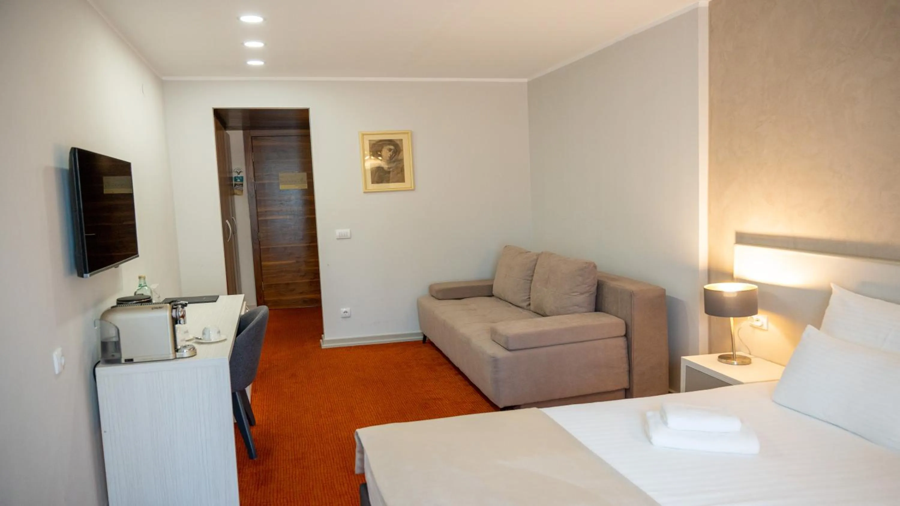 Bed in Zepter Hotel Vrnjacka Banja, member of Zepter Hotels