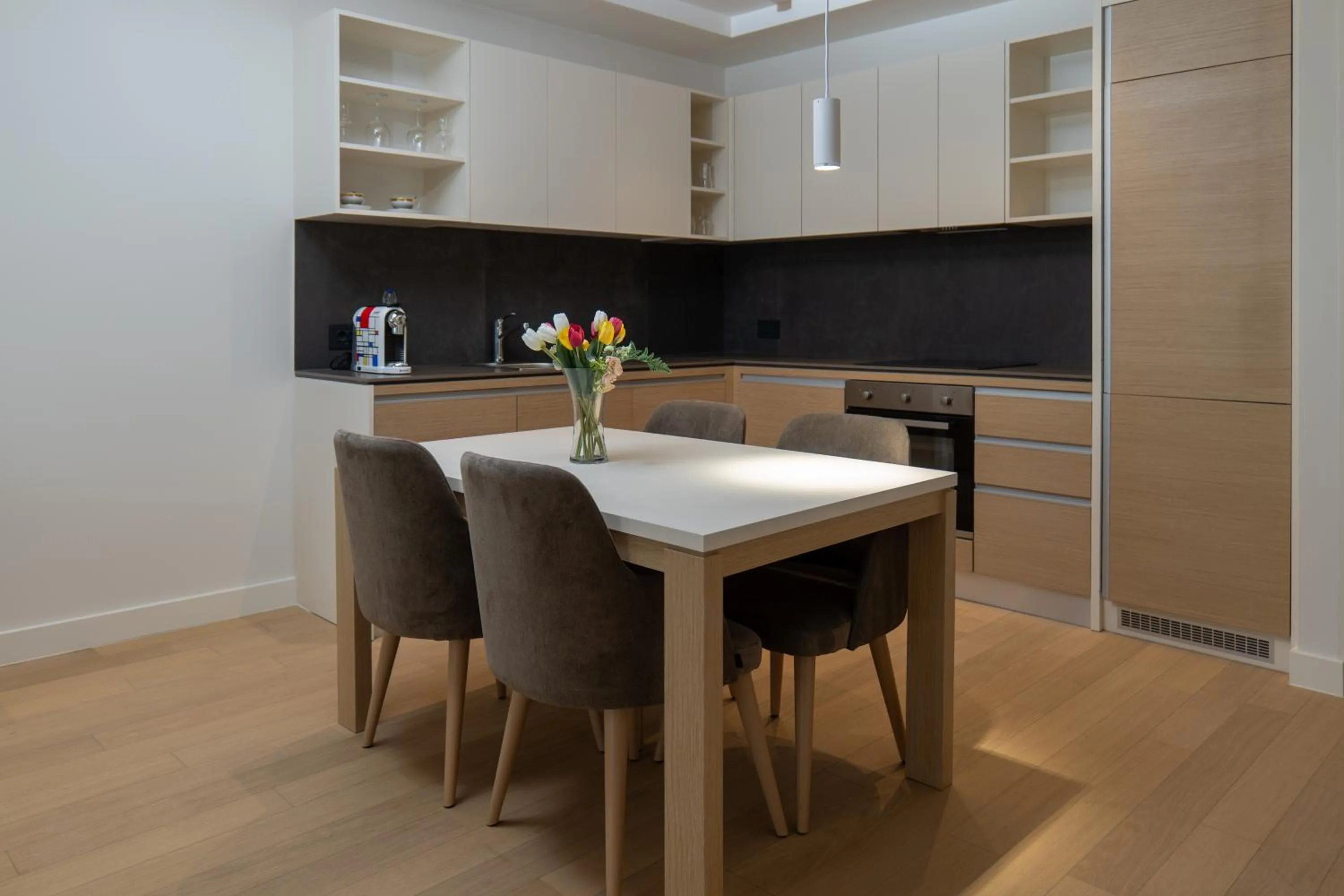 Kitchen or kitchenette in Zepter Hotel Vrnjacka Banja, member of Zepter Hotels