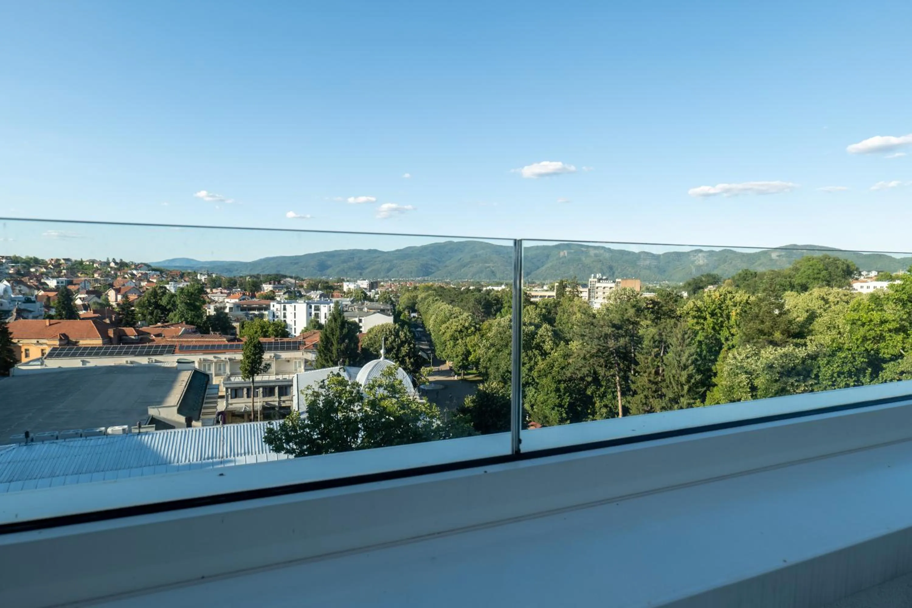 Balcony/Terrace in Zepter Hotel Vrnjacka Banja, member of Zepter Hotels