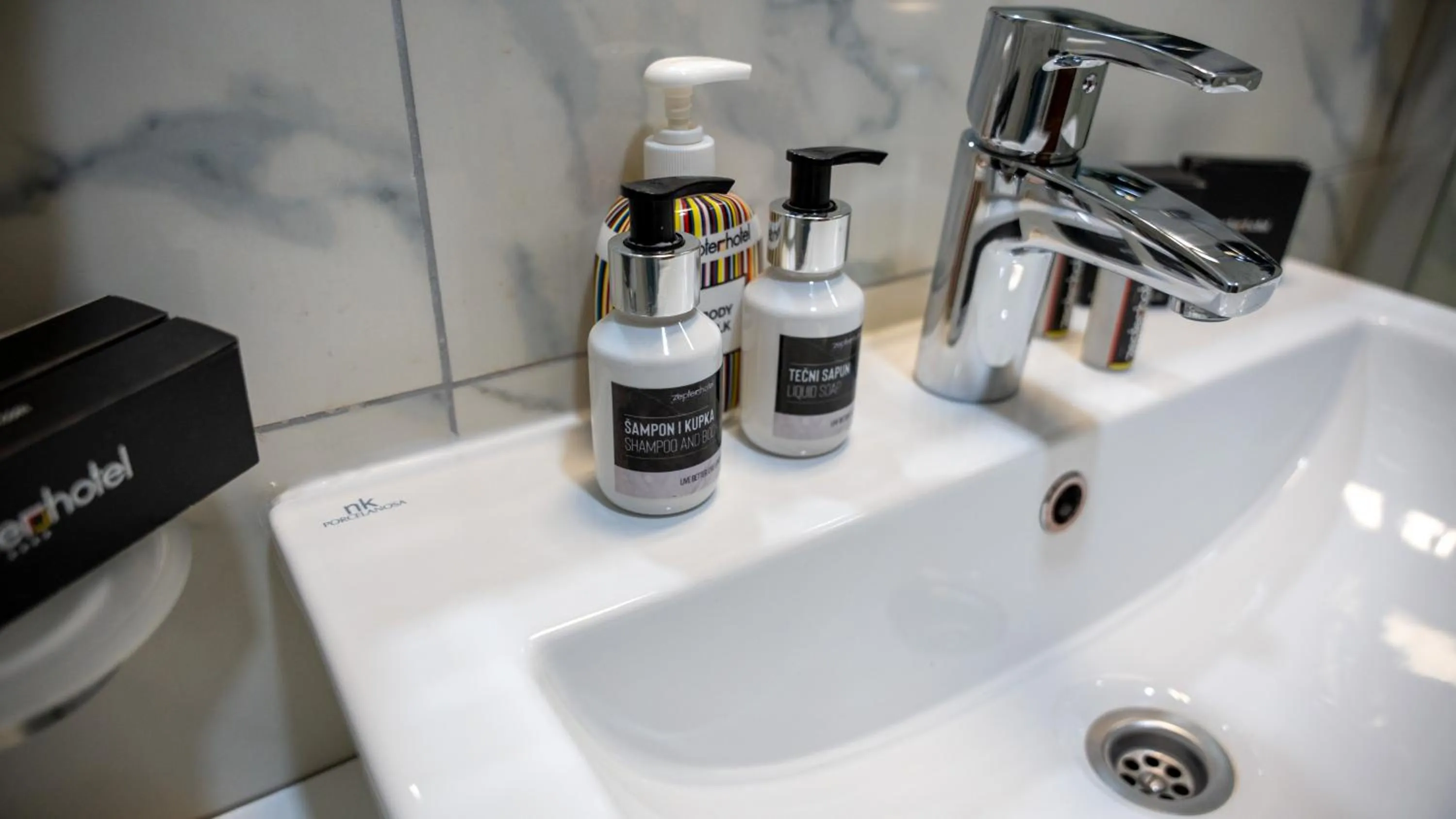 Bathroom in Zepter Hotel Vrnjacka Banja, member of Zepter Hotels