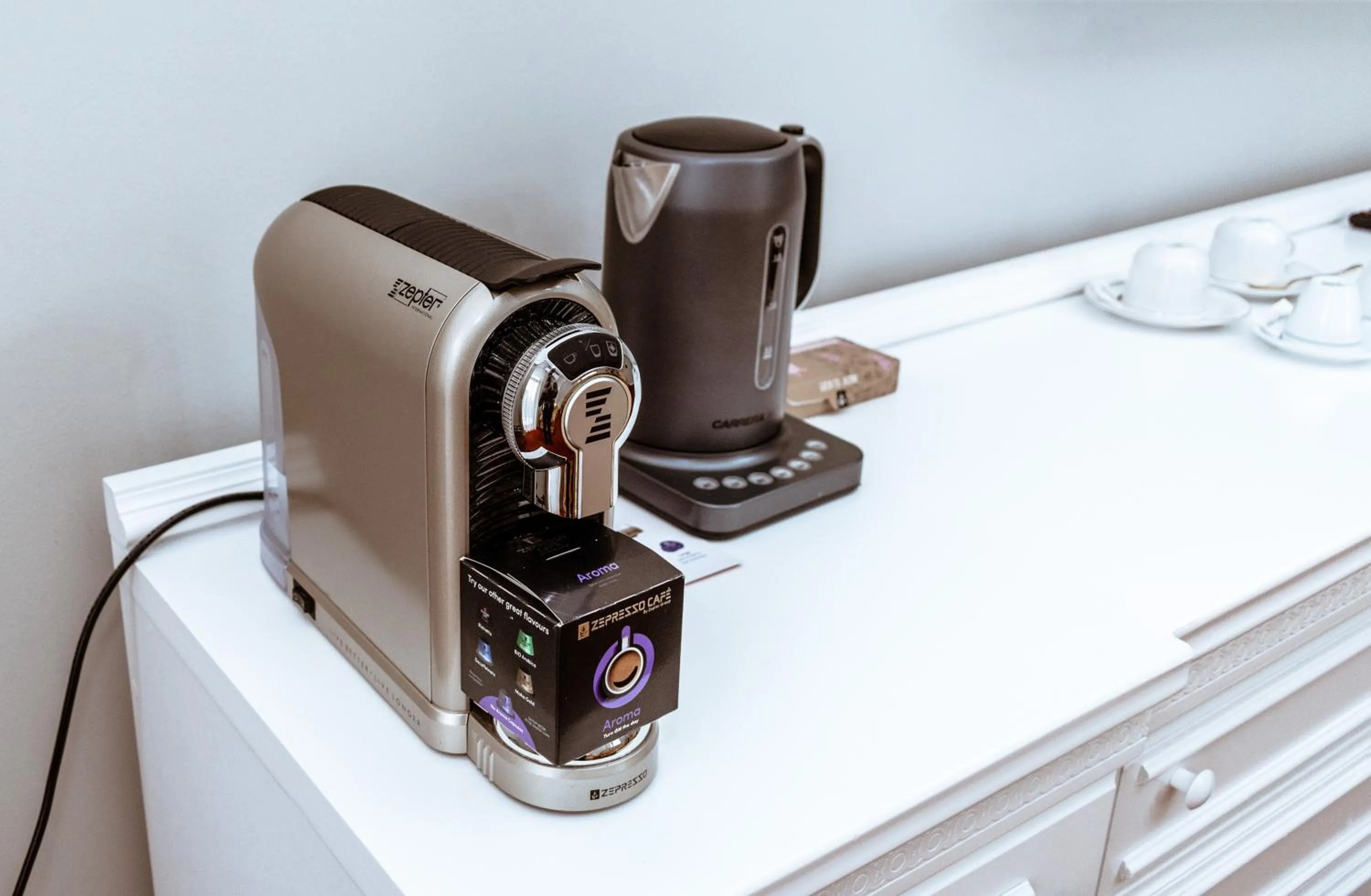 Coffee/tea facilities in Zepter Hotel Vrnjacka Banja, member of Zepter Hotels