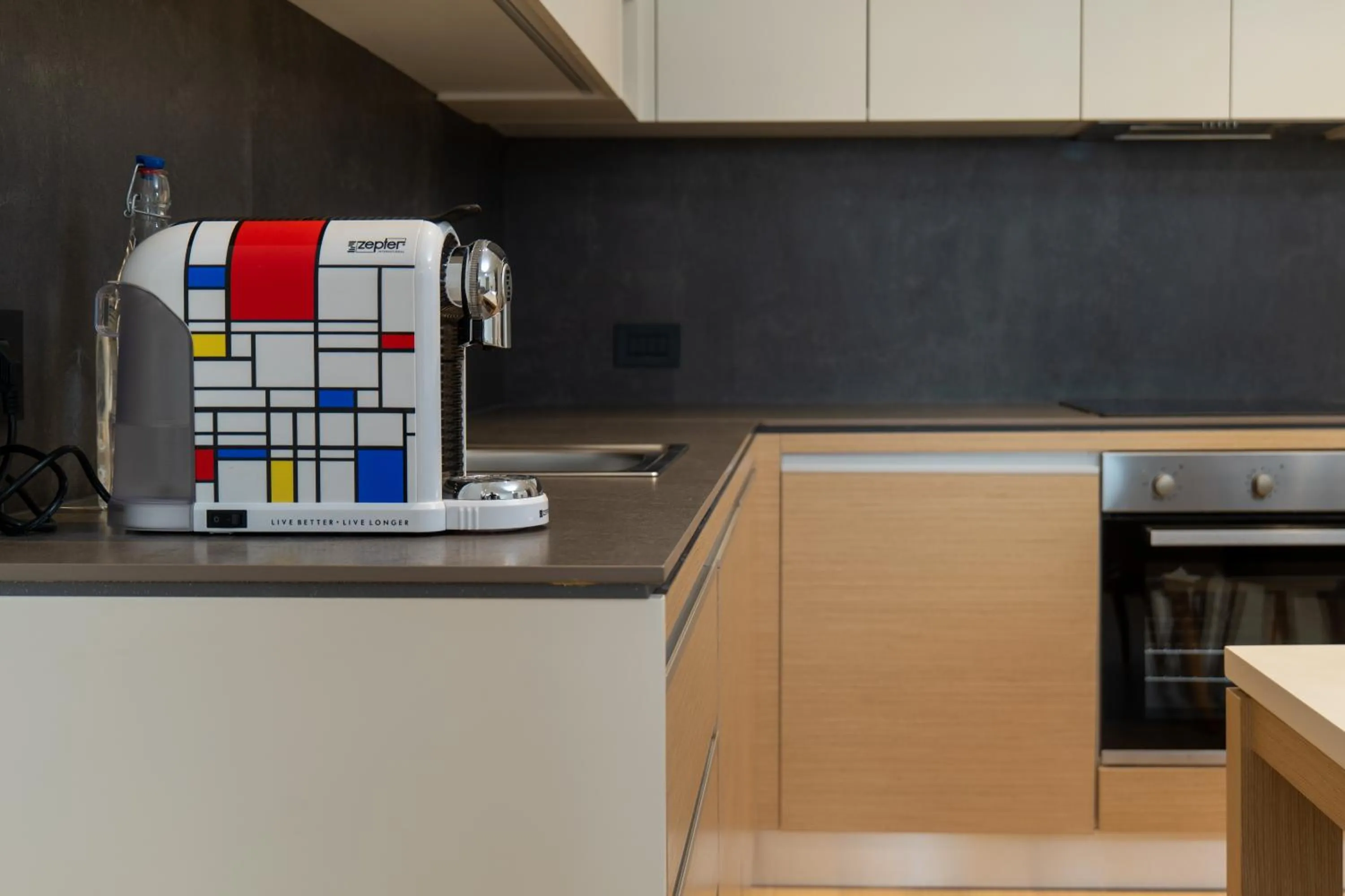 Kitchen or kitchenette in Zepter Hotel Vrnjacka Banja, member of Zepter Hotels